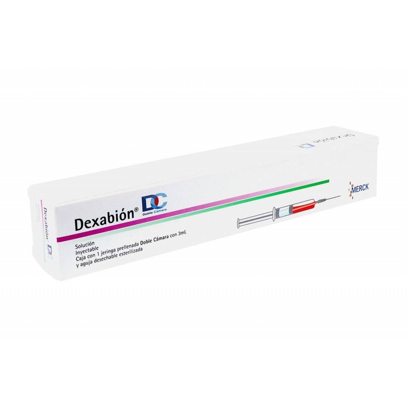 Dexabion DC Doble Cámara Inyectable Caja Con 1 Jeringa Prellenada Con 3 mL - RX 