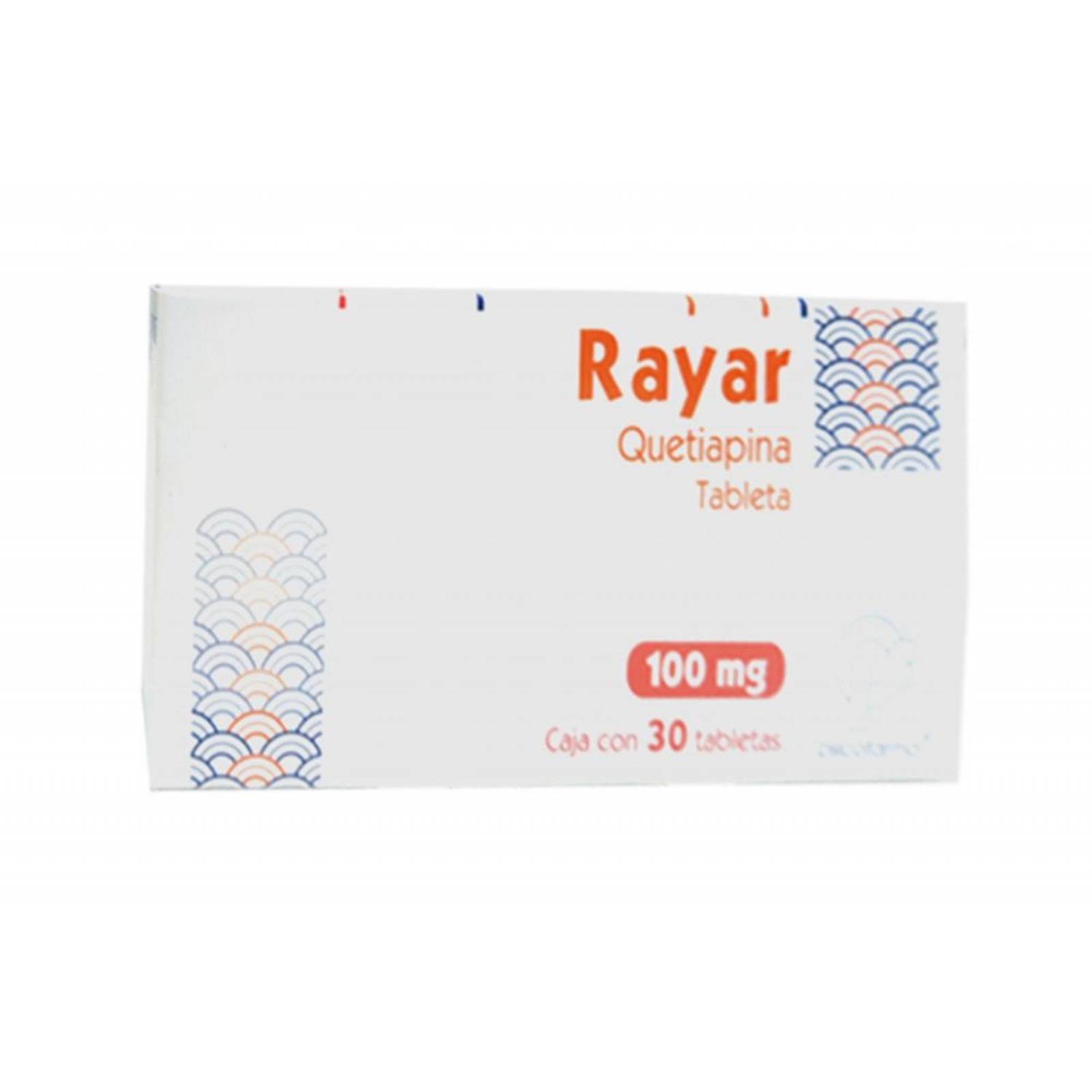 Rayar 100 mg Caja Con 30 Tabletas 