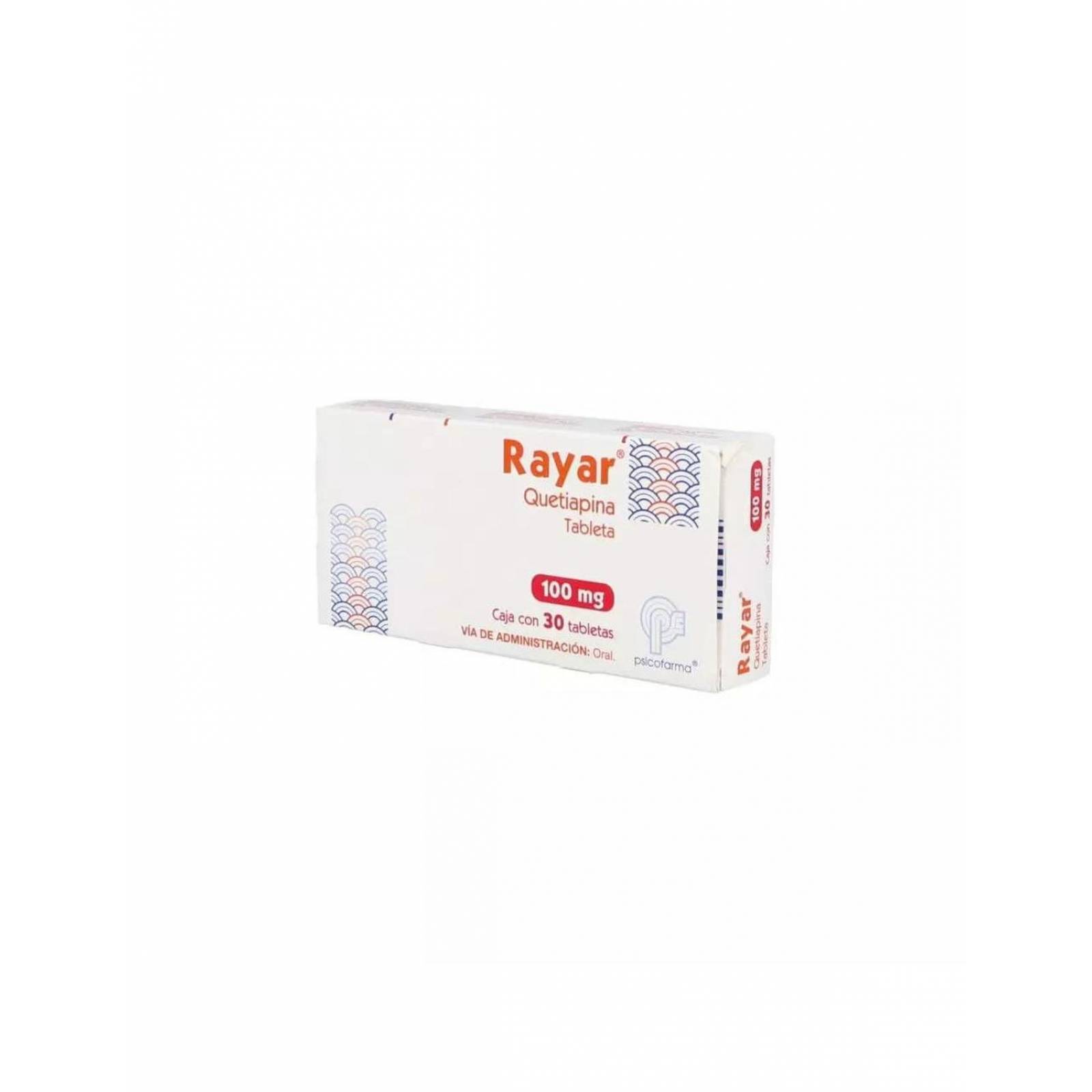 Rayar 100 mg Caja Con 30 Tabletas 