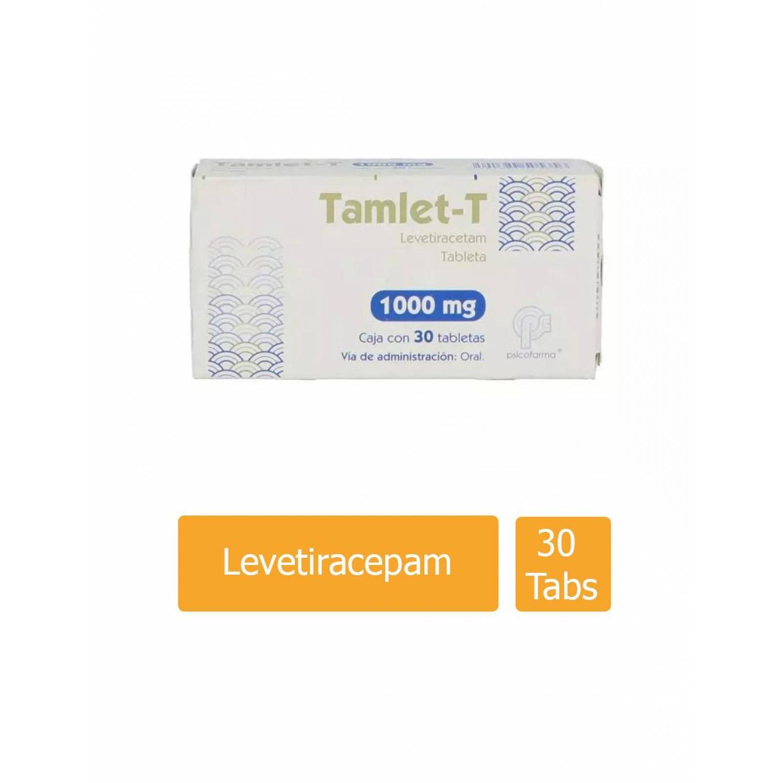 Tamlet-T 1000 mg Caja Con 30 Tabletas 
