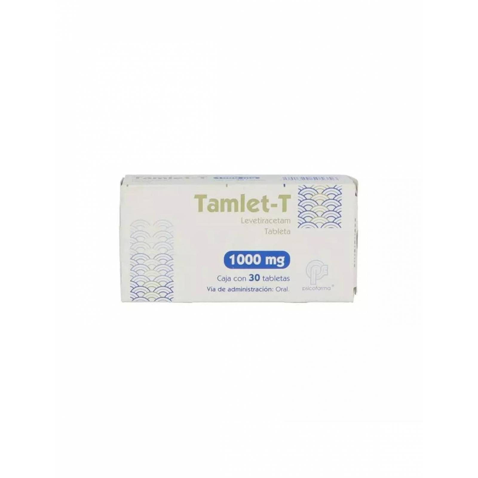 Tamlet-T 1000 mg Caja Con 30 Tabletas 