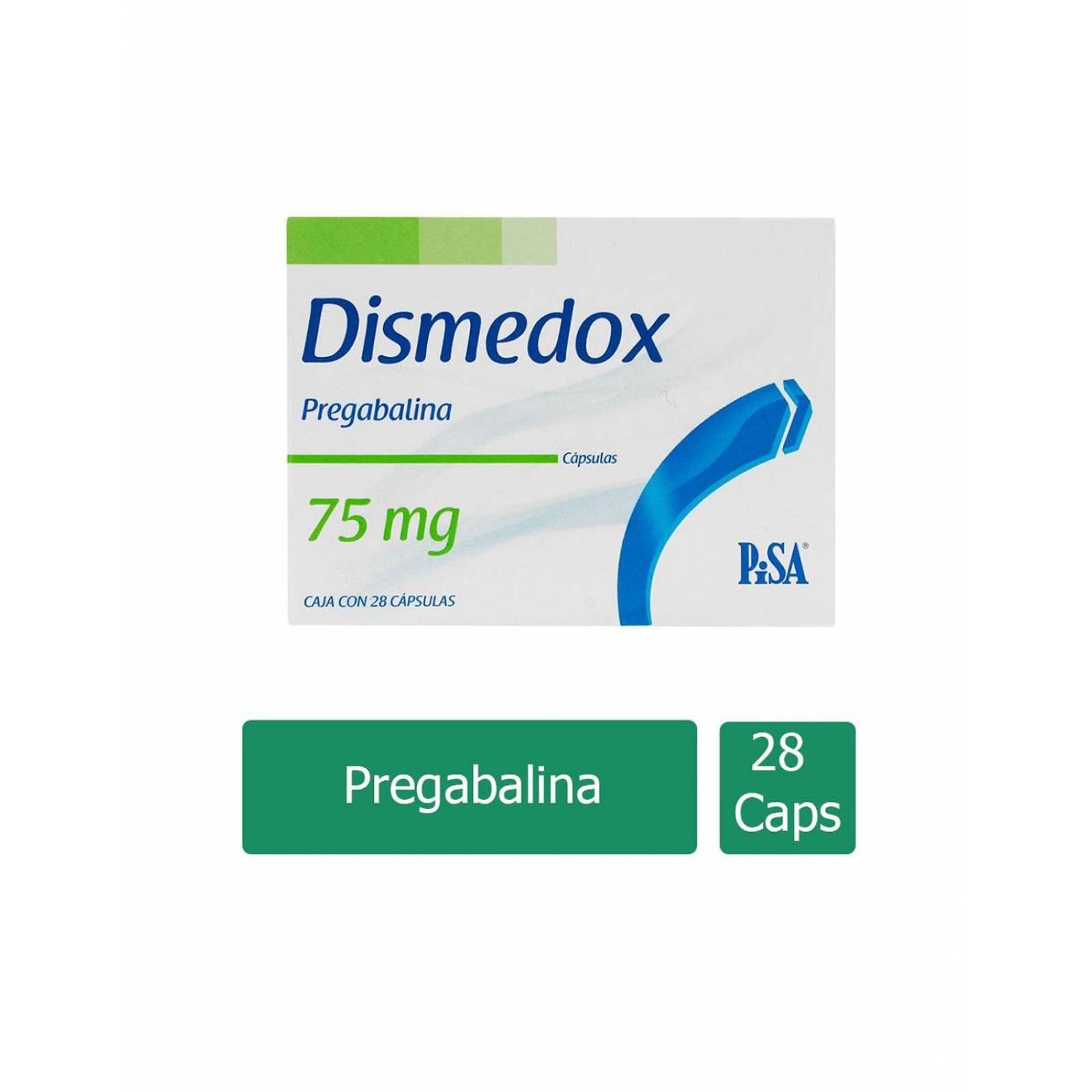 Dismedox 75 mg Caja Con 28 Cápsulas 