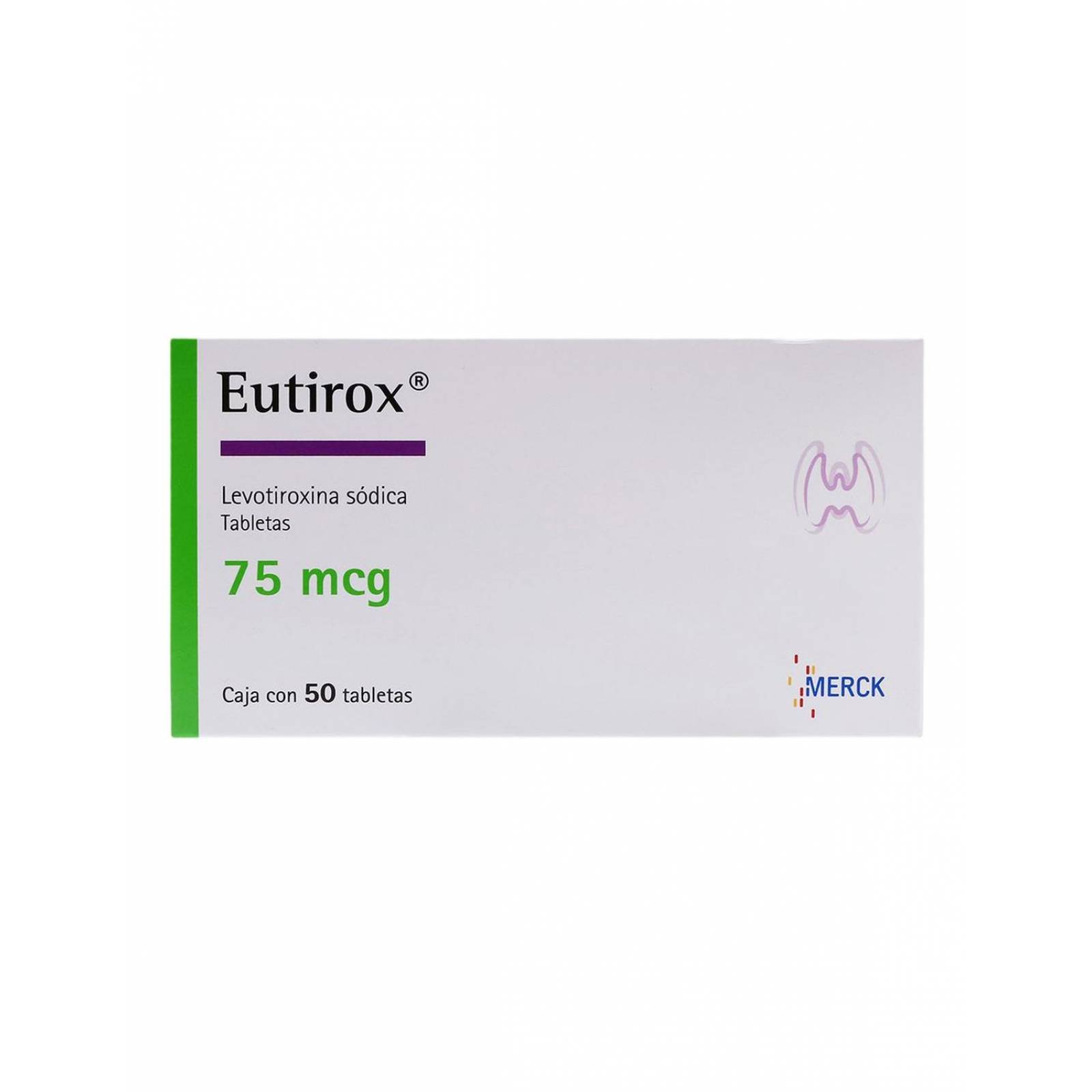 Eutirox 75 mcg Caja Con 50 Tabletas 