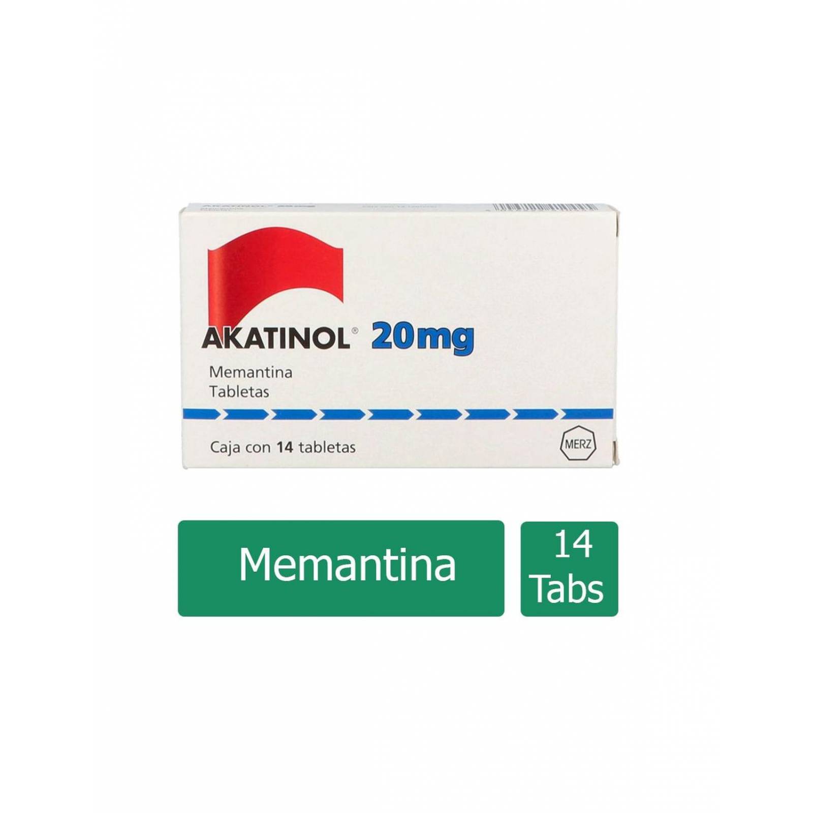 Akatinol 20 mg Caja Con 14 Tabletas 