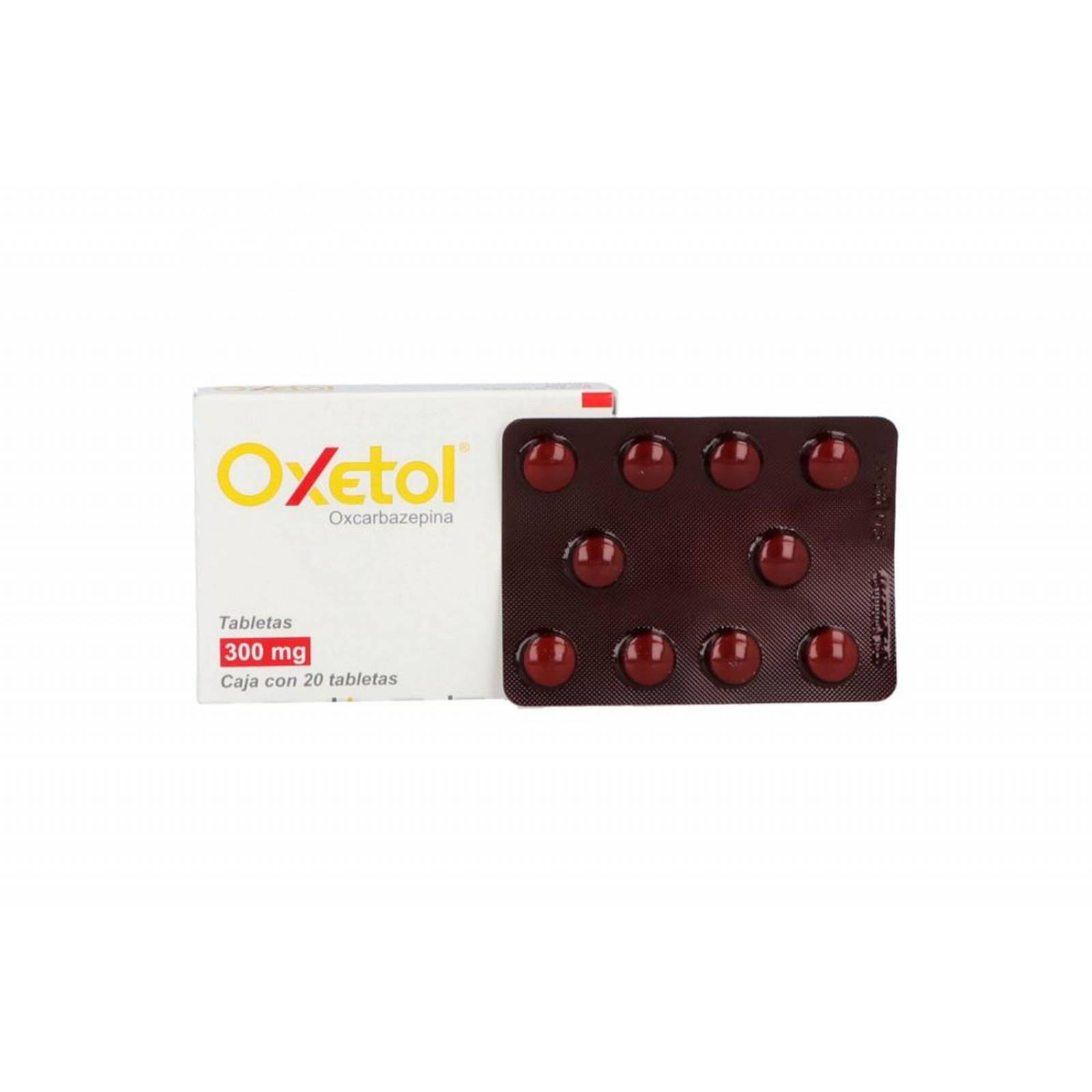 Oxetol 300 mg Caja Con 20 Tabletas 