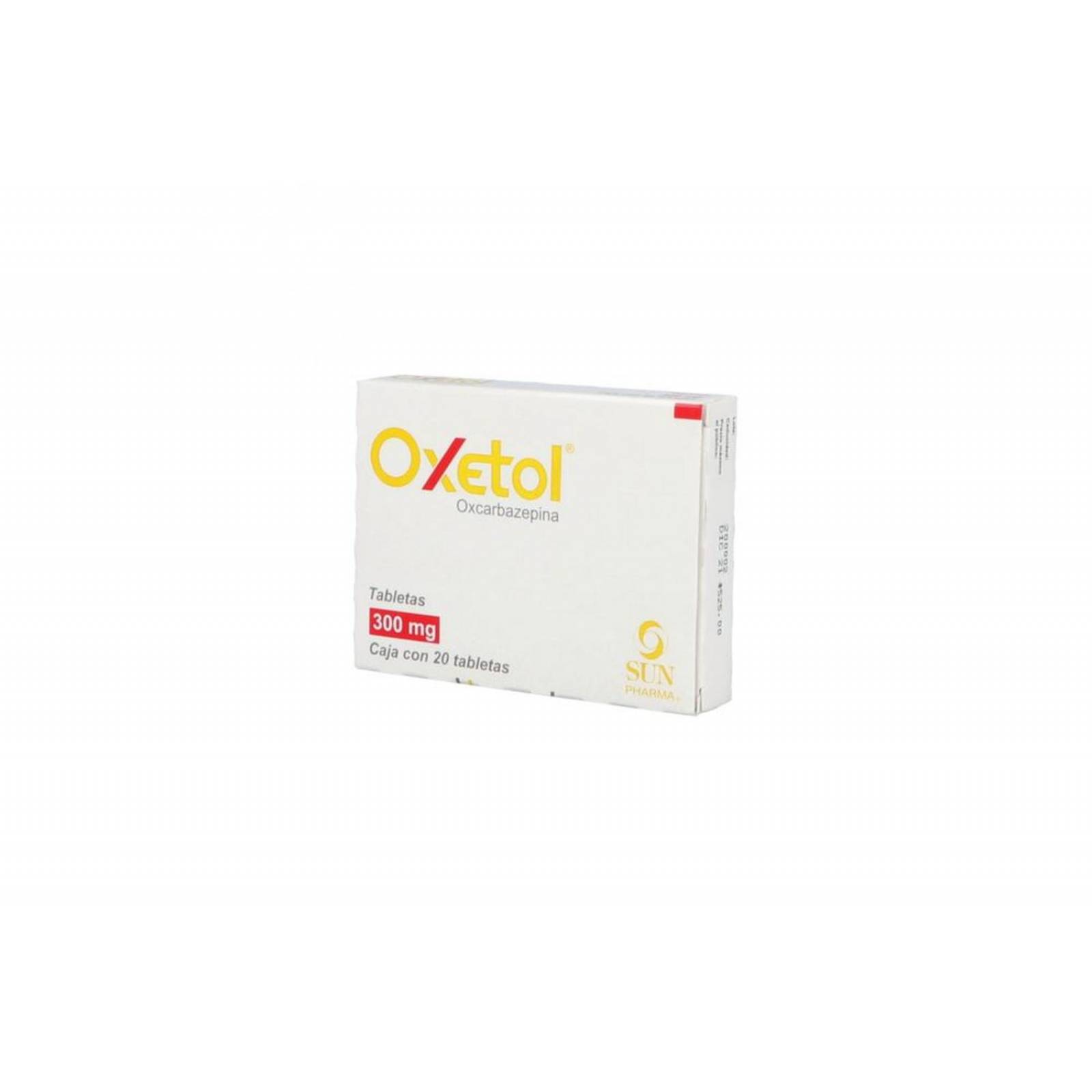 Oxetol 300 mg Caja Con 20 Tabletas 