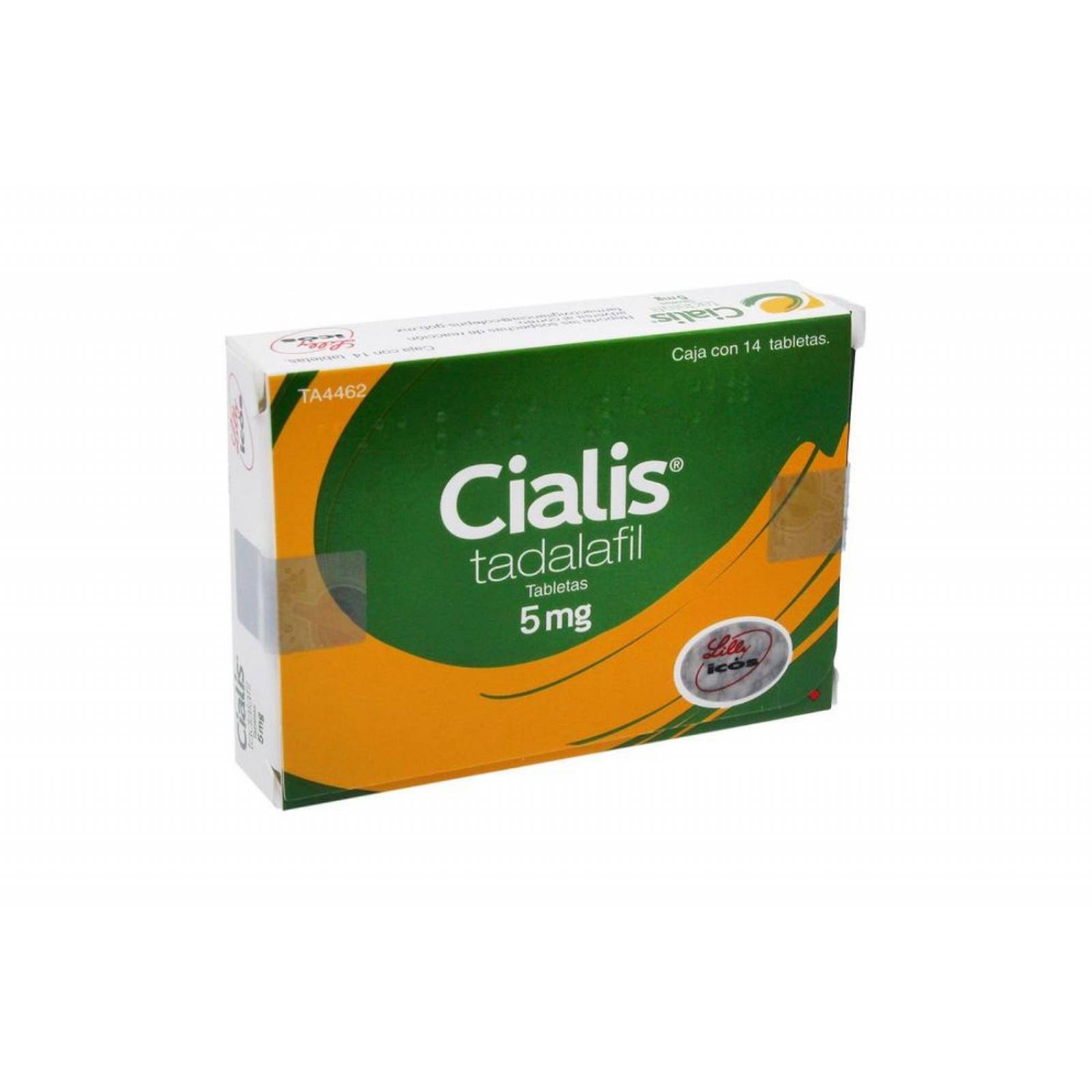 Cialis 5 mg Caja Con 14 Tabletas 