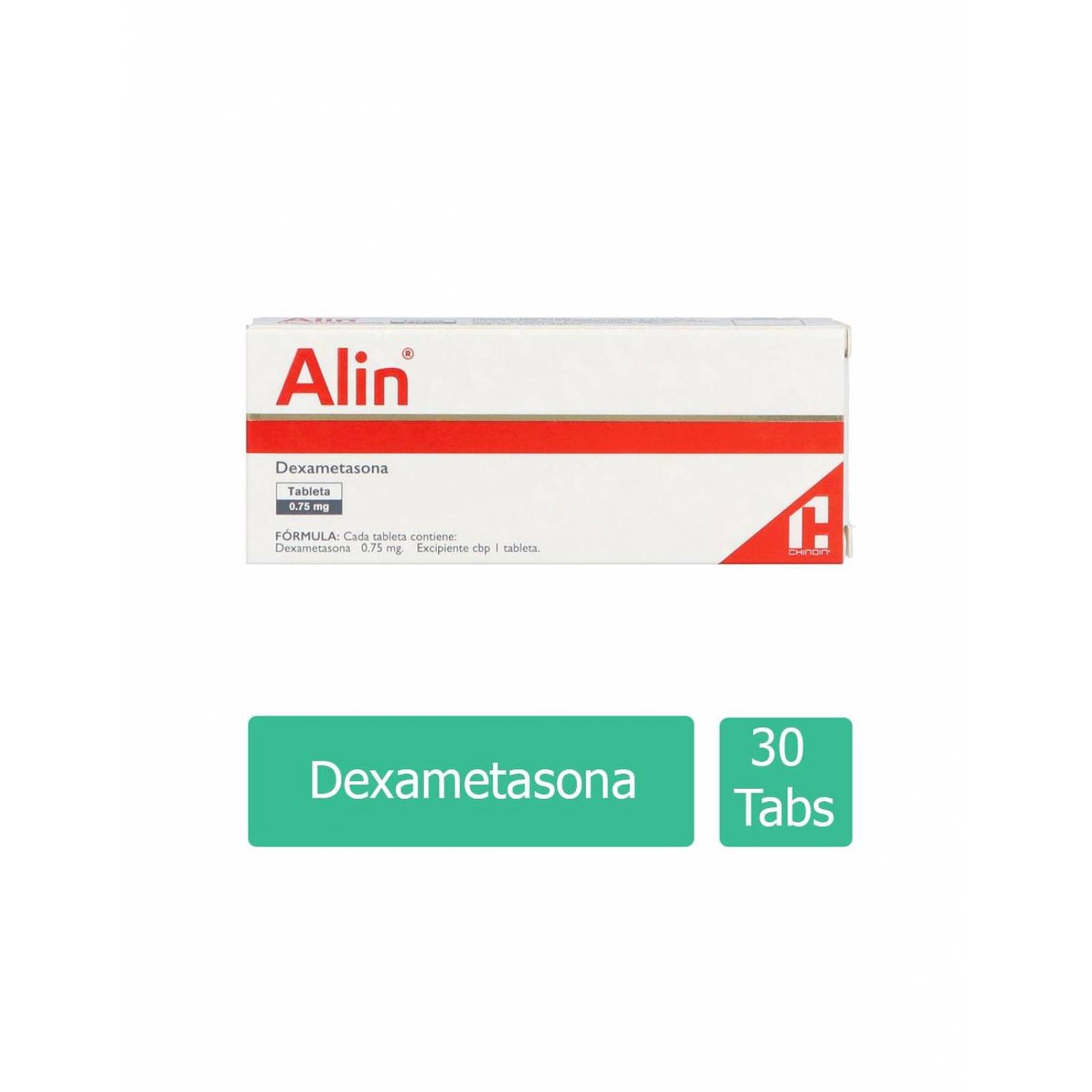 Alin 0.75 mg Caja Con 30 Tabletas - RX 