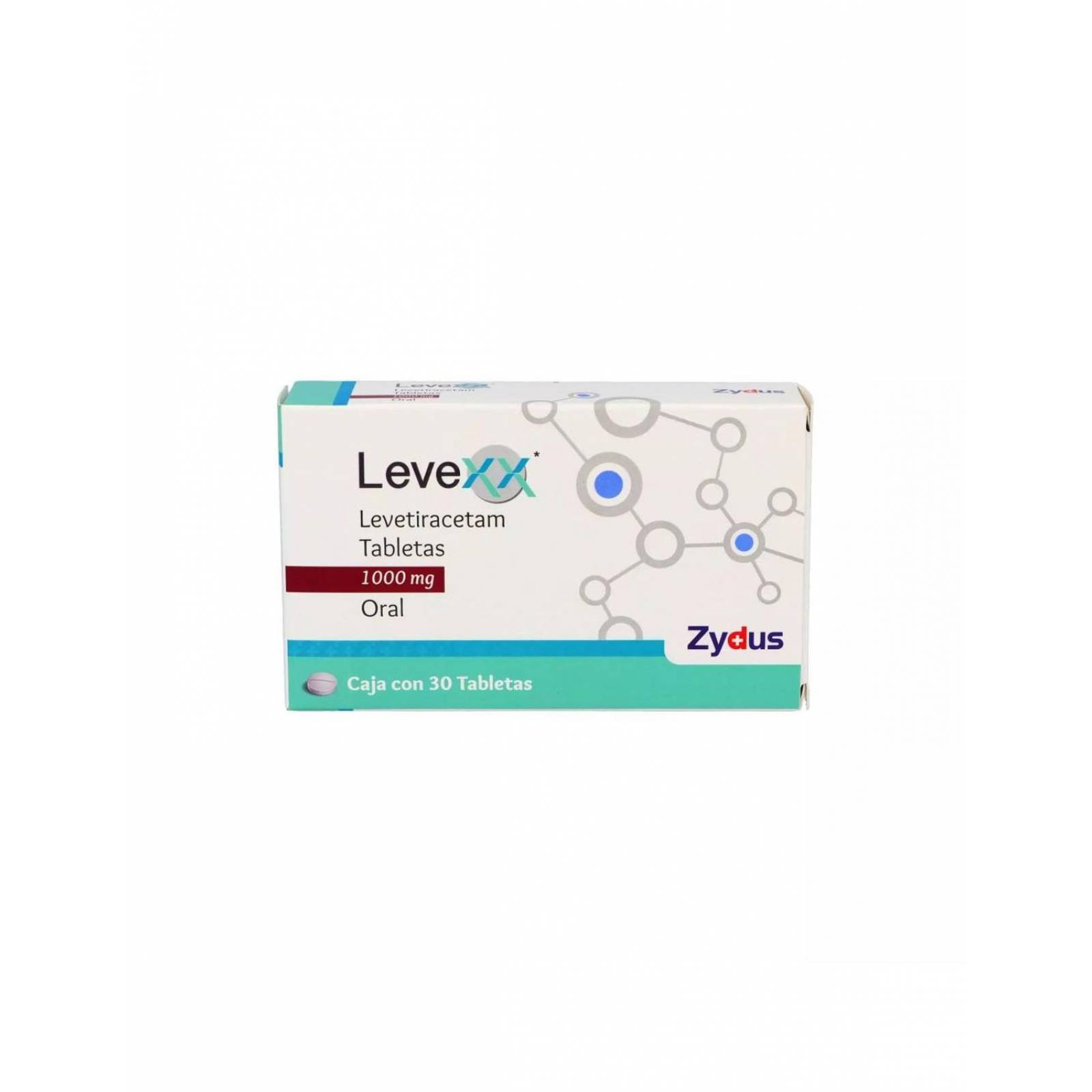 Levexx 1000 mg Caja Con 30 Tabletas 