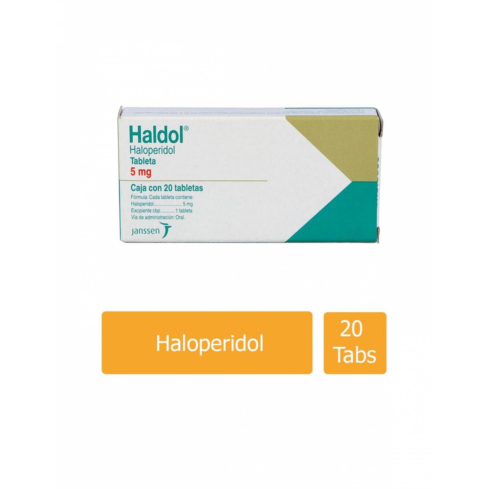 Haldol 5mg Caja Con 20 Tabletas 