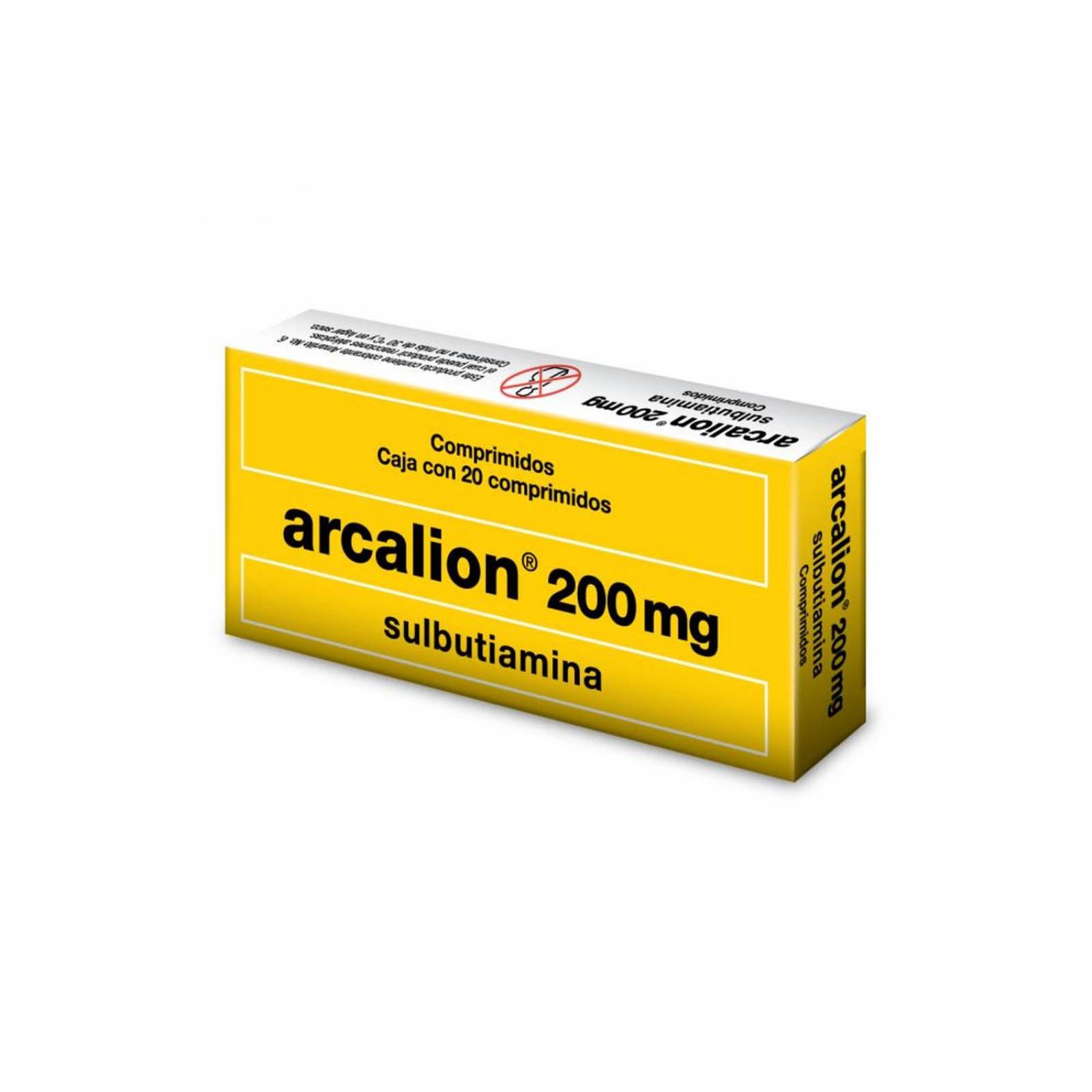 Arcalion 200 mg Caja Con 20 Comprimidos Recubiertos 
