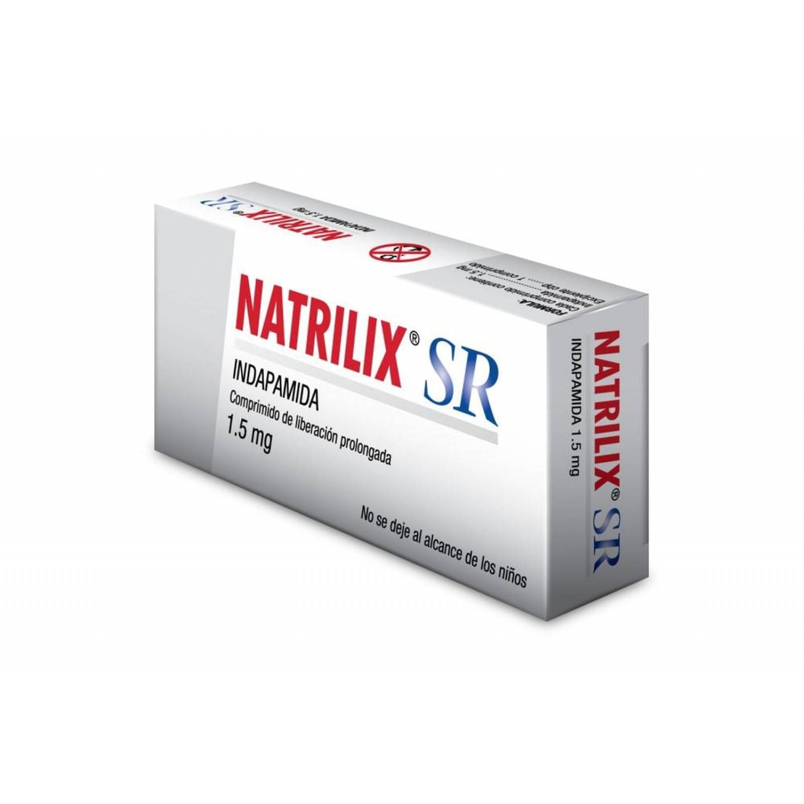 Natrilix SR 1.5 mg Caja Con 30 Comprimidos Recubiertos 