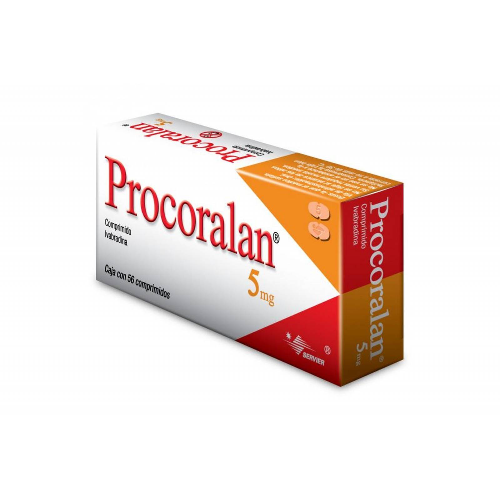 Procoralan 5 mg Caja Con 56 Comprimidos 