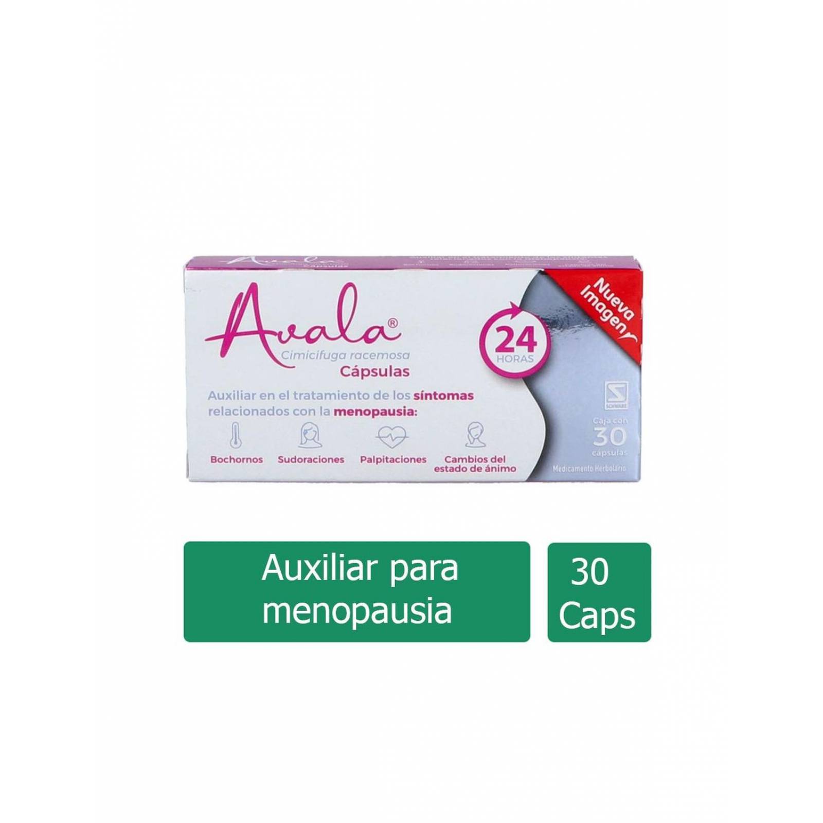 Avala 6.5 mg Caja Con 30 Cápsulas 