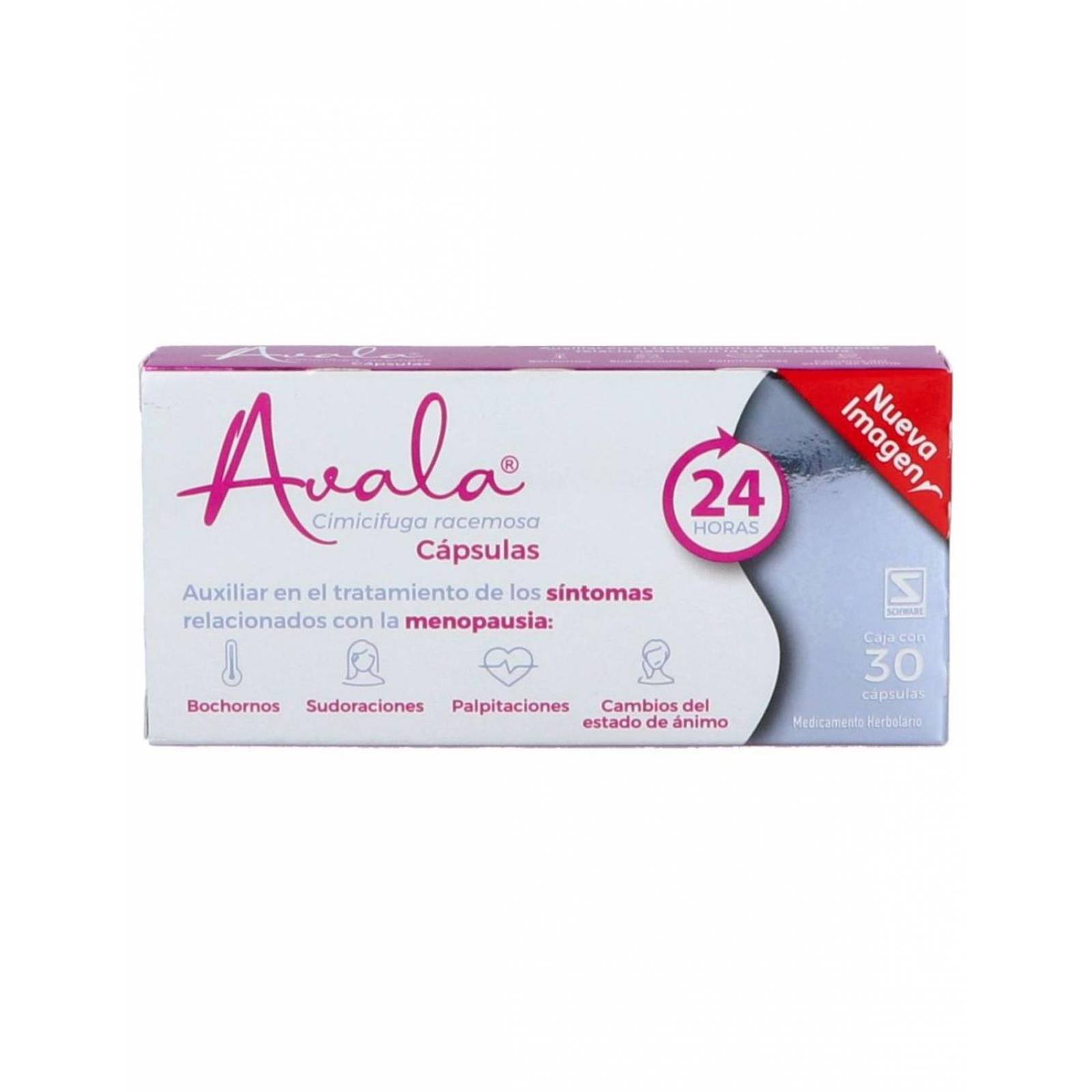 Avala 6.5 mg Caja Con 30 Cápsulas 