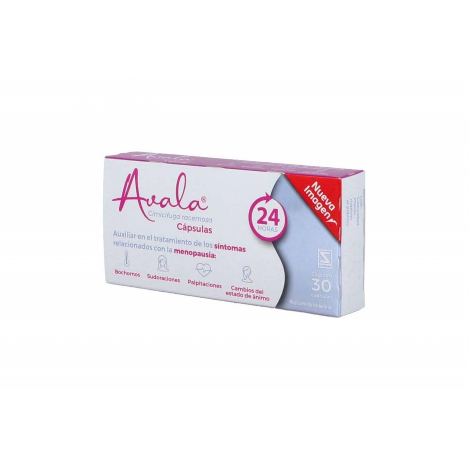 Avala 6.5 mg Caja Con 30 Cápsulas 