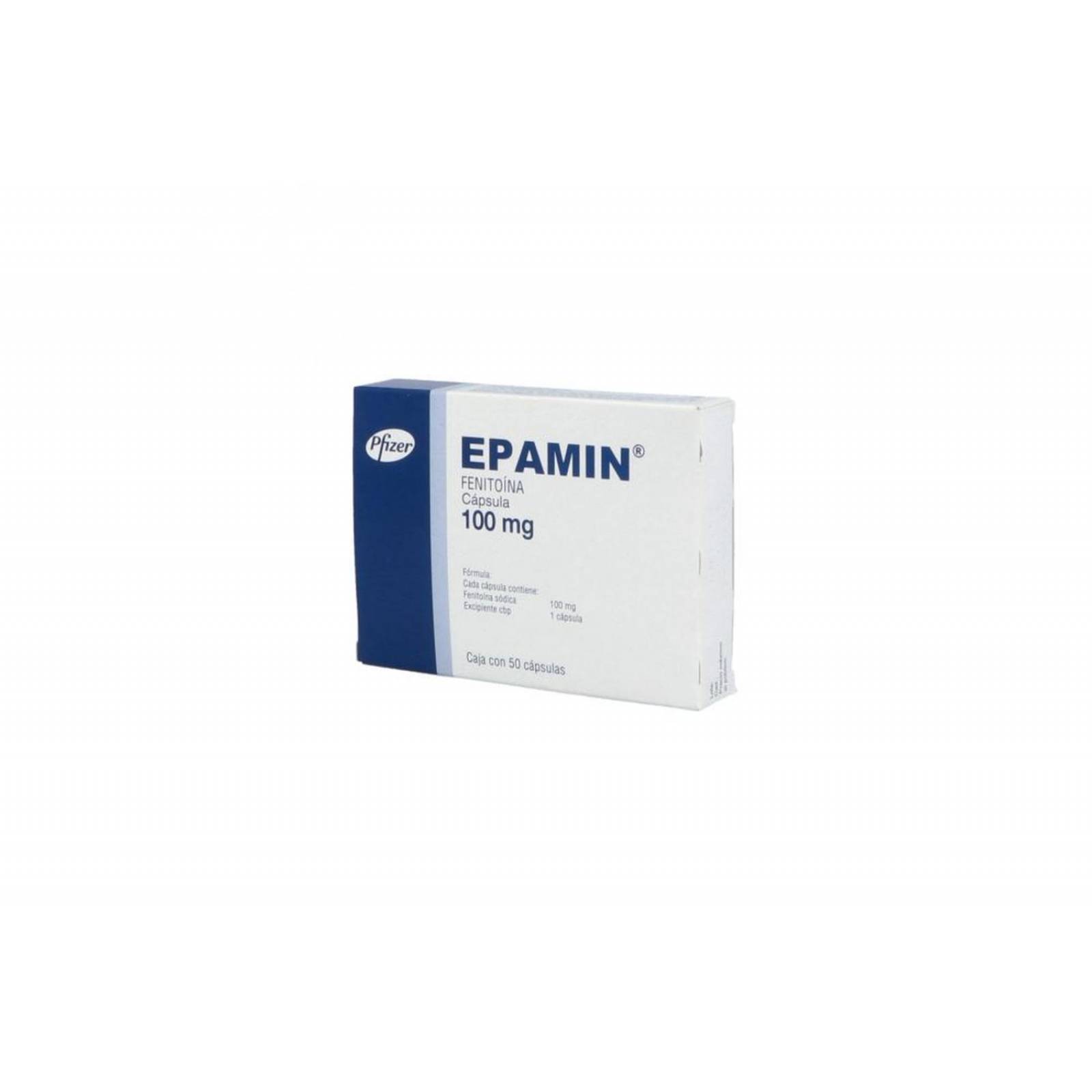 Epamin 100 mg Caja Con 50 Cápsulas 