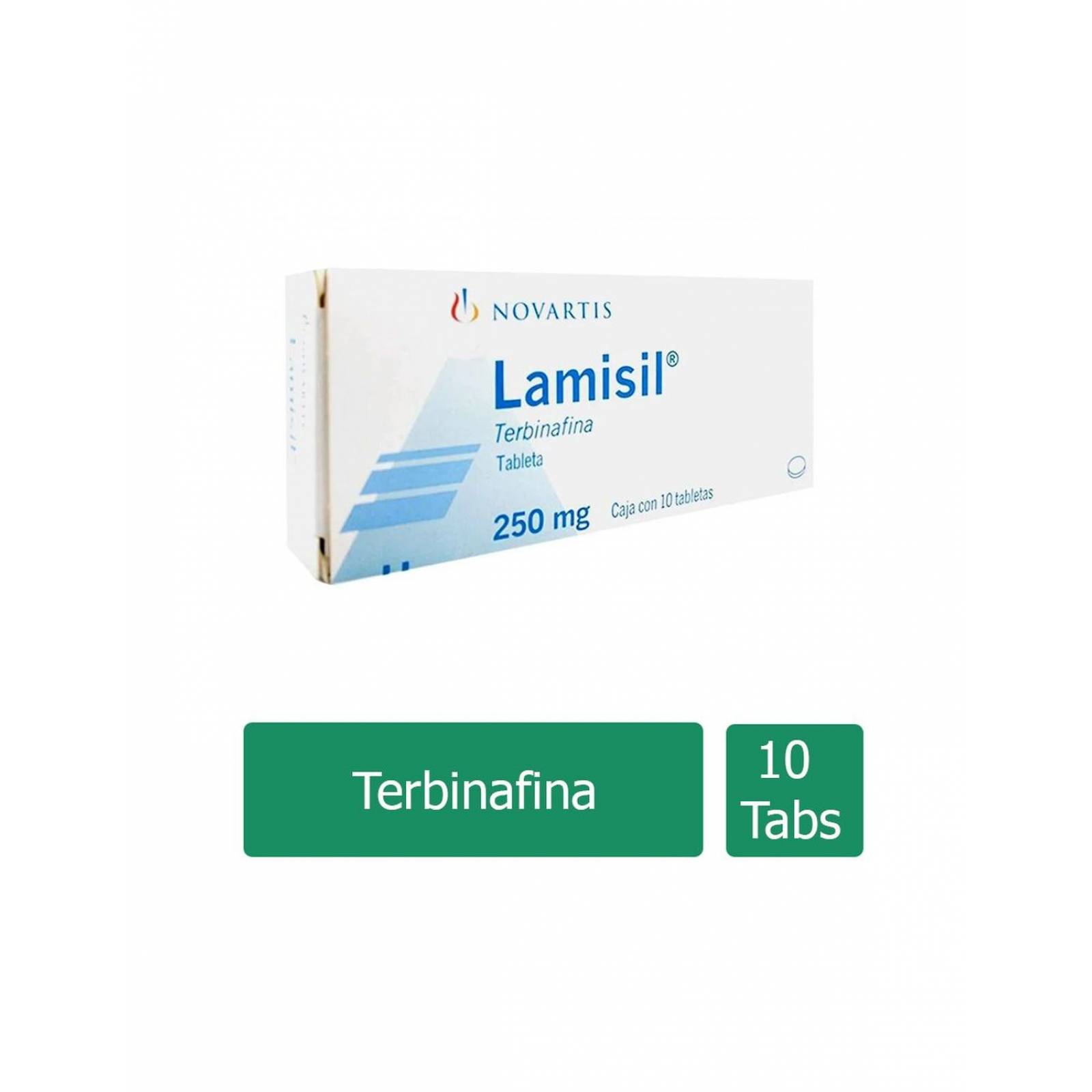 Lamisil 250 mg Caja Con 10 Tabletas 