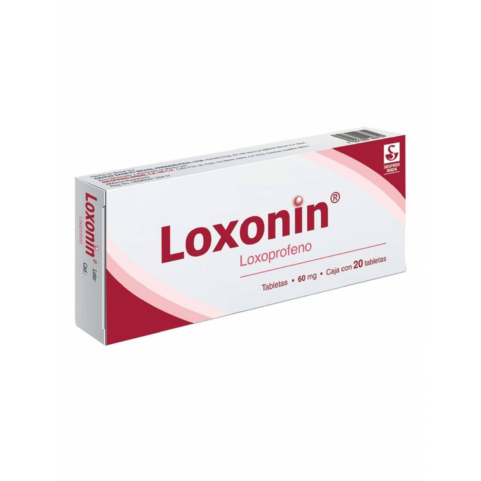 Loxonin 60 mg Caja Con 20 Tabletas 