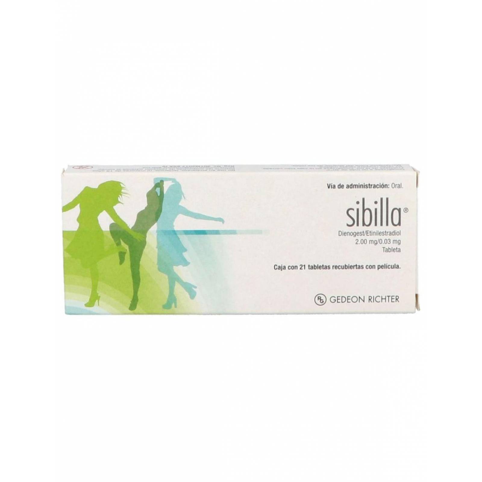 Sibilla 2.00 mg/0.03 mg Caja Con 21 Tabletas 