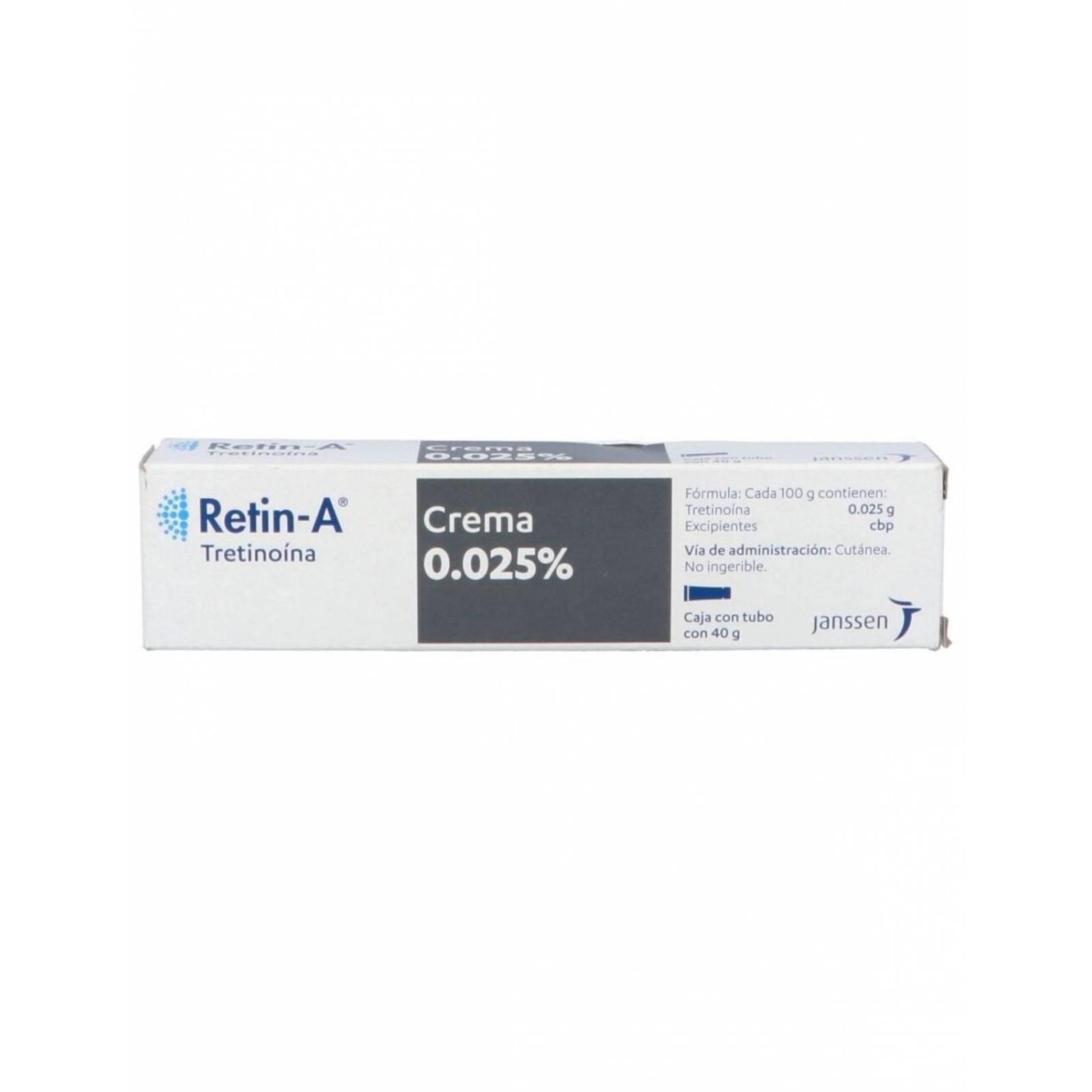 Retin-A Crema 0.025% Caja Con Tubo Con 40g 