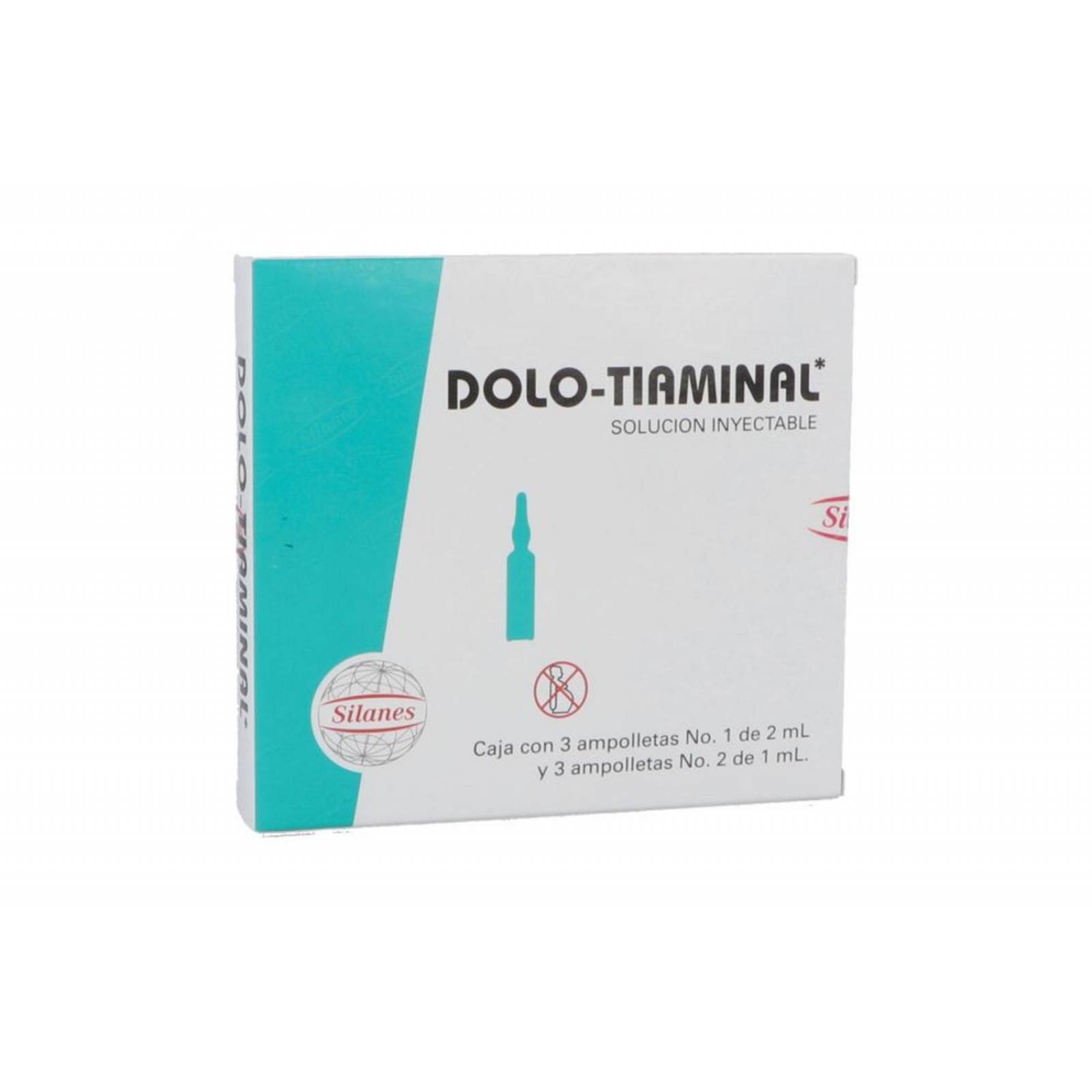 Dolo-Tiaminal Caja Con 3 Ampolleta No. 1 Con 2 mL y 3 Ampolletas No. 2 Con 1 mL 