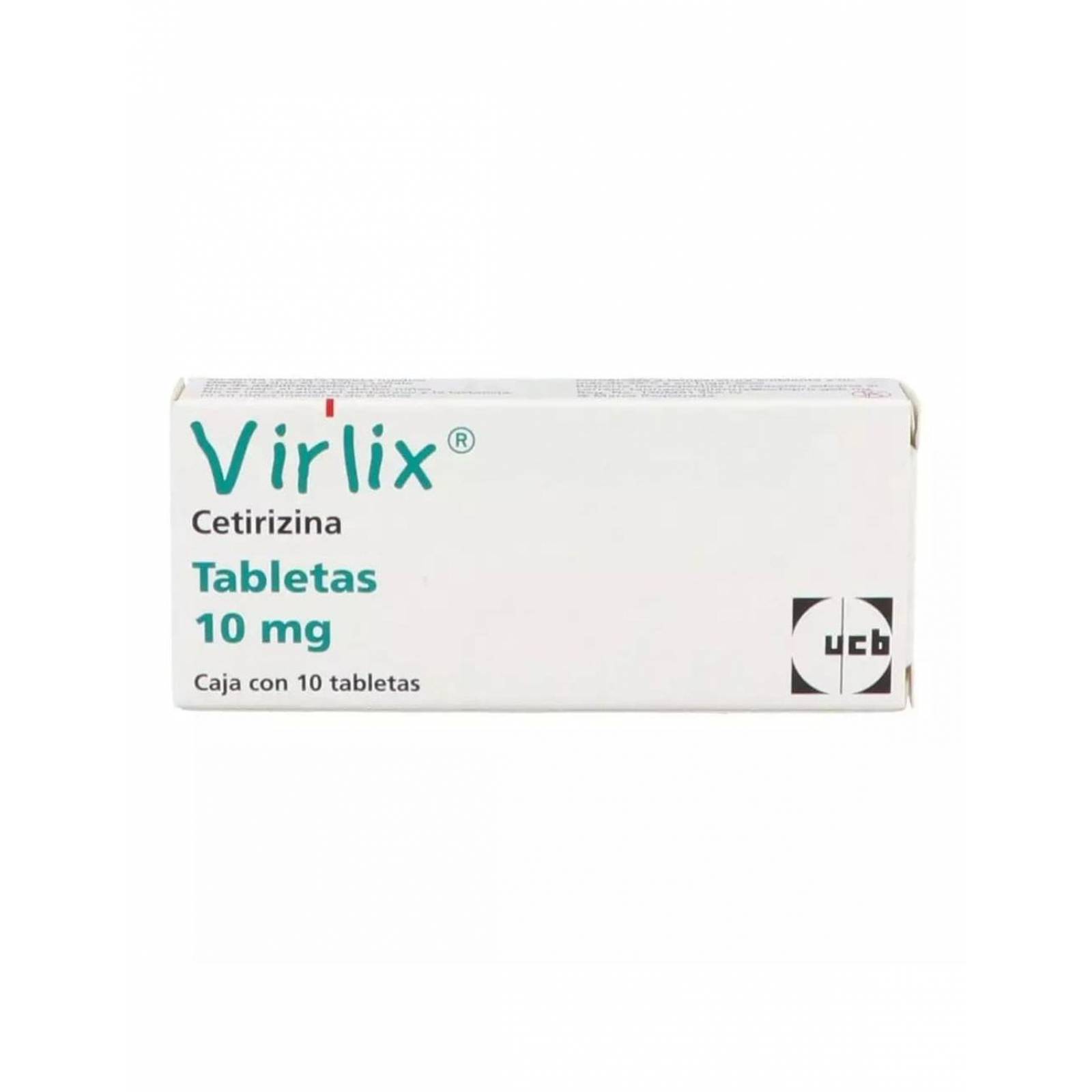 Virlix 10 mg Con 10 Tabletas 