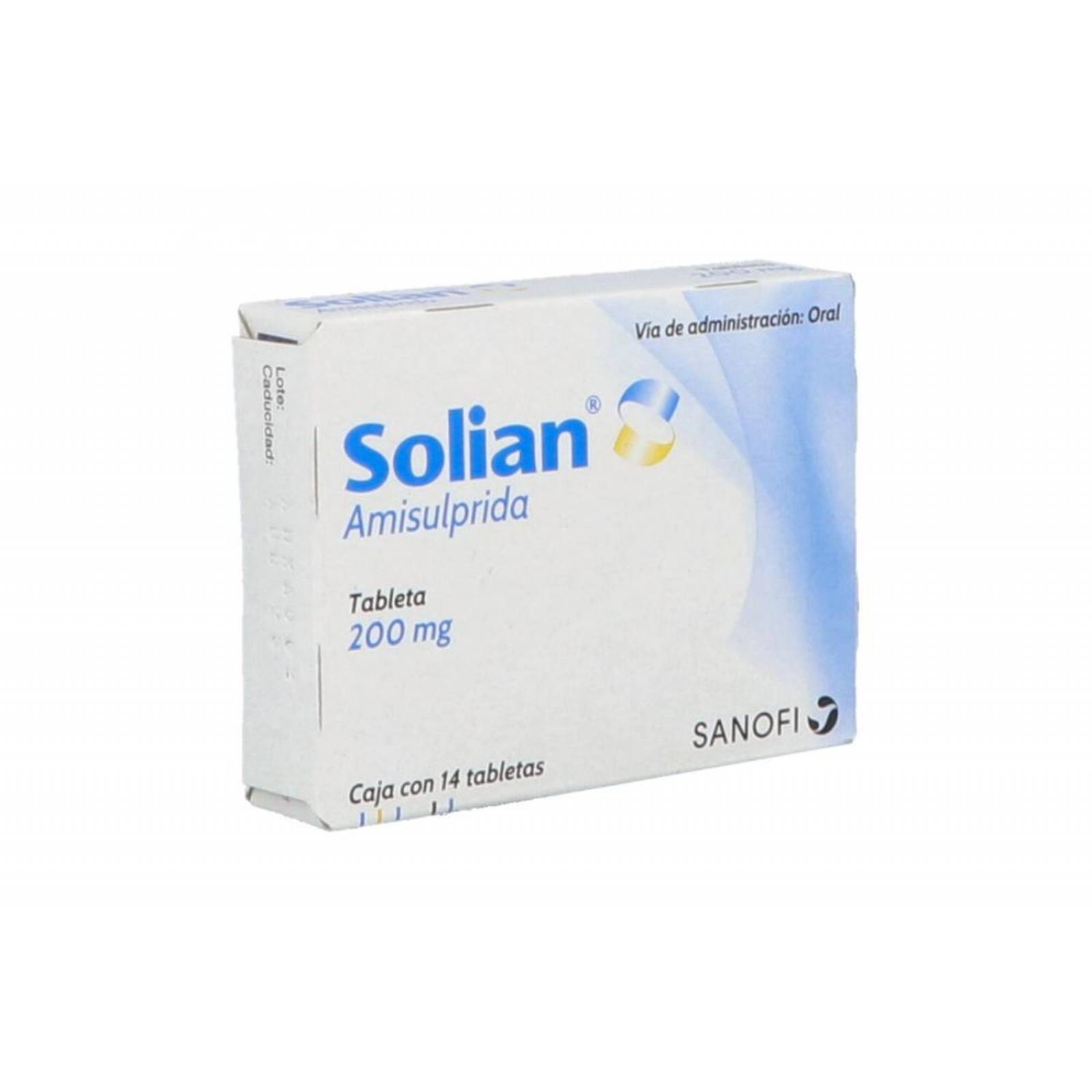 Solian 200 mg Caja con 14 Tabletas 