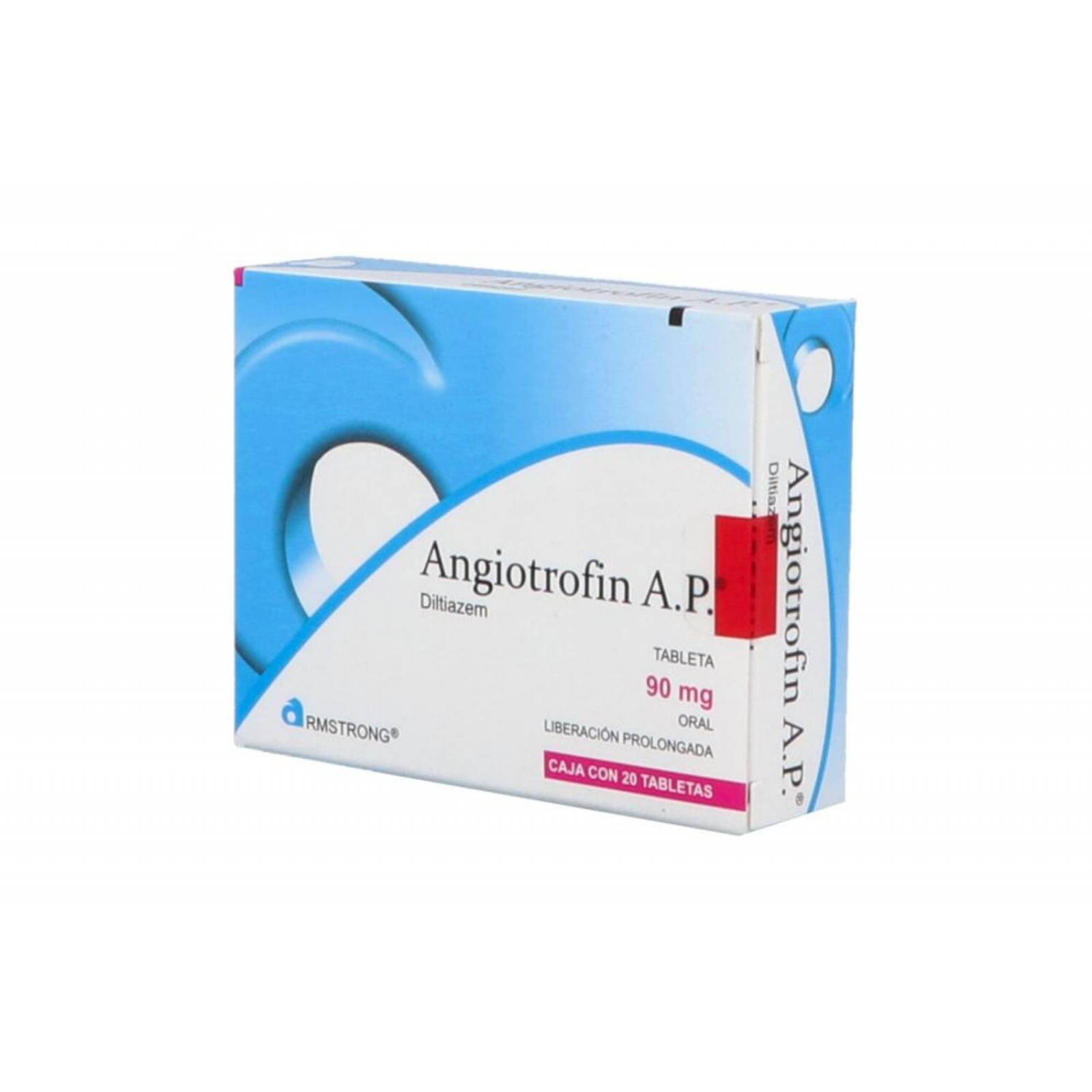 Angiotrofin A.P 90 mg Caja Con 20 Tabletas 