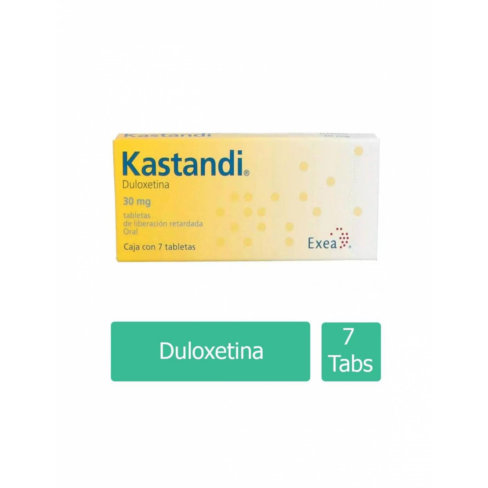 Kastandi 30 mg Caja Con 7 Tabletas 