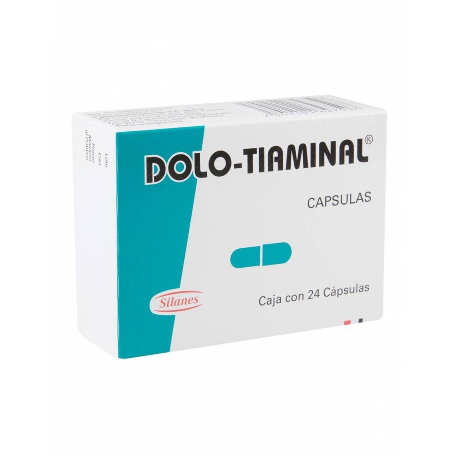 Dolo-Tiaminal Caja Con 24 Cápsulas 