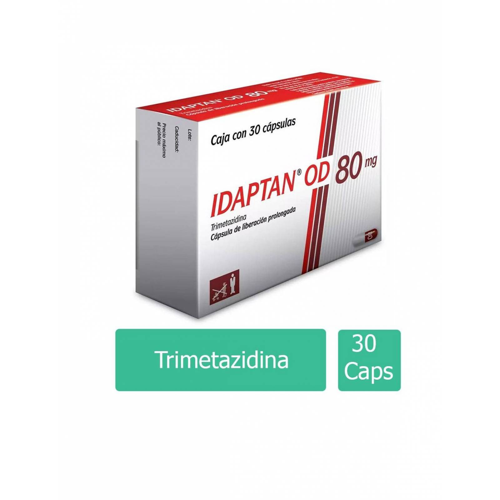 Idaptan OD 80 mg Caja Con 30 Tabletas 