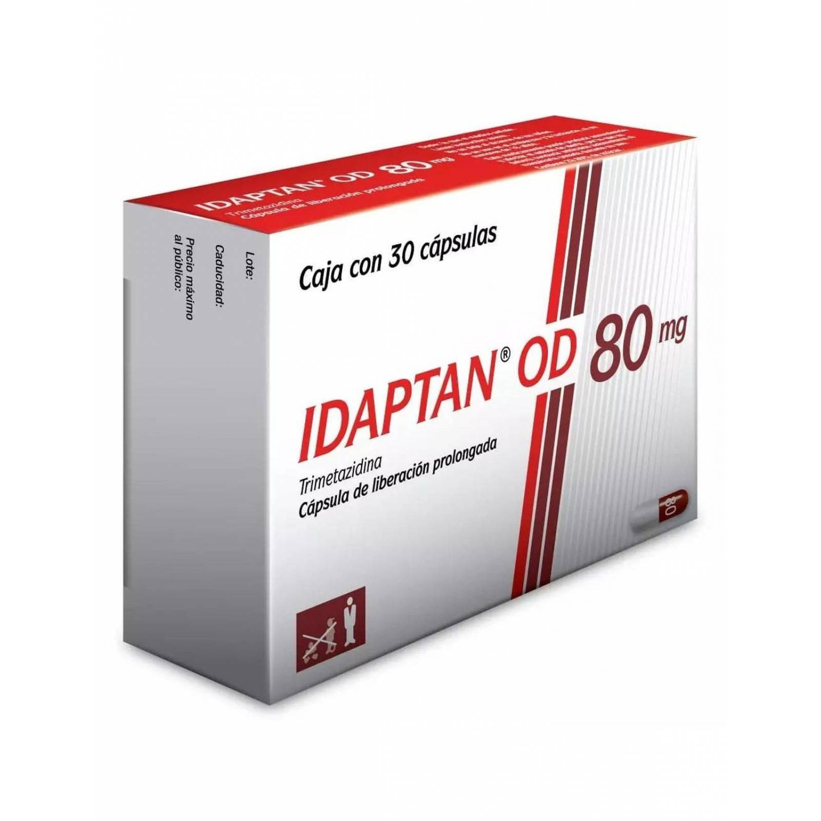 Idaptan OD 80 mg Caja Con 30 Tabletas 