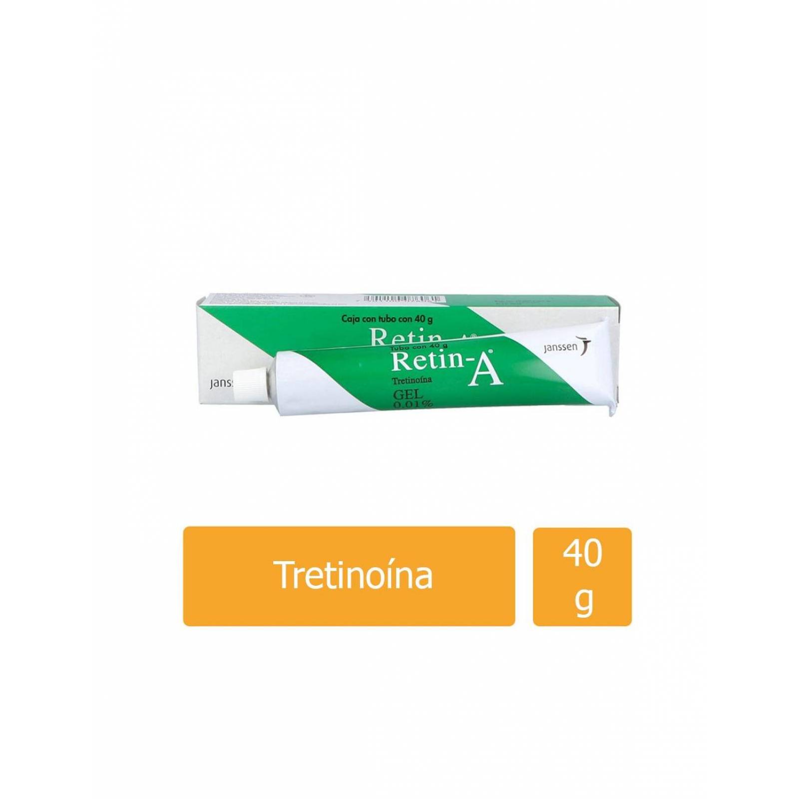 Retin A Gel 0.01% Caja Con Tubo Con 40 g 