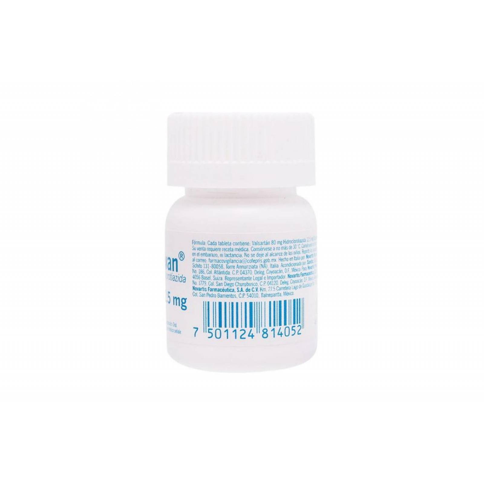 Co Diovan 80 mg/12.5 mg Caja Con 30 Tabletas 