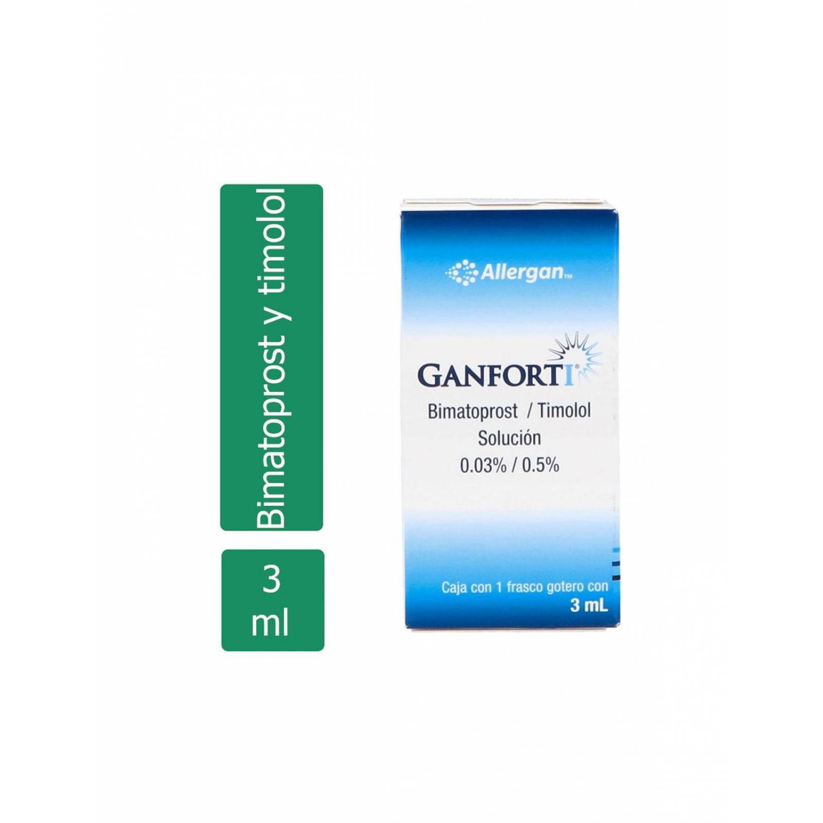 Ganforti Solución Oftálmica Caja Con Frasco Con 3 mL 