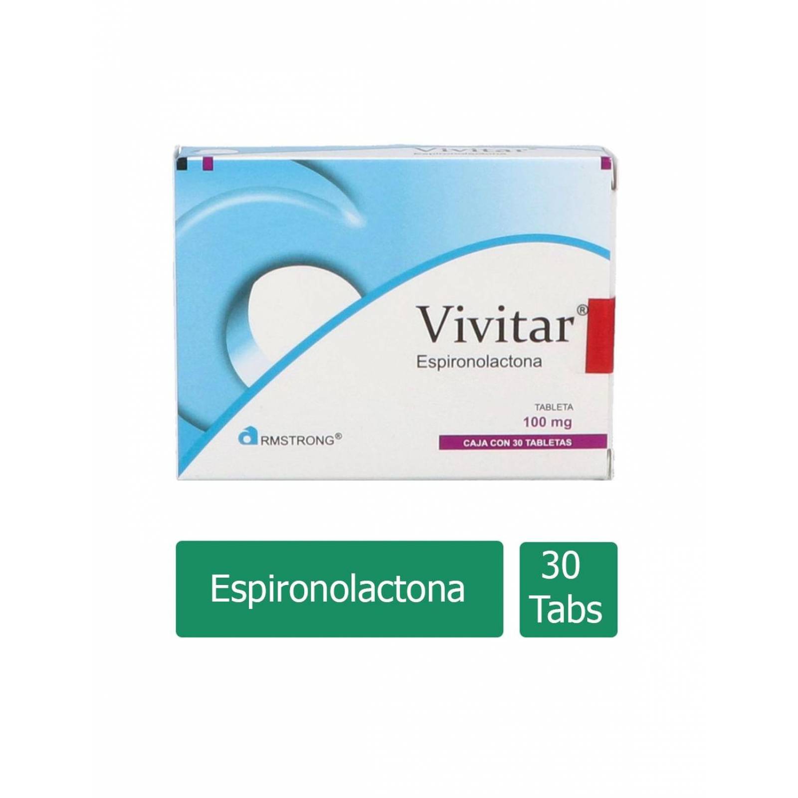 Vivitar 100 mg Caja Con 30 Tabletas 