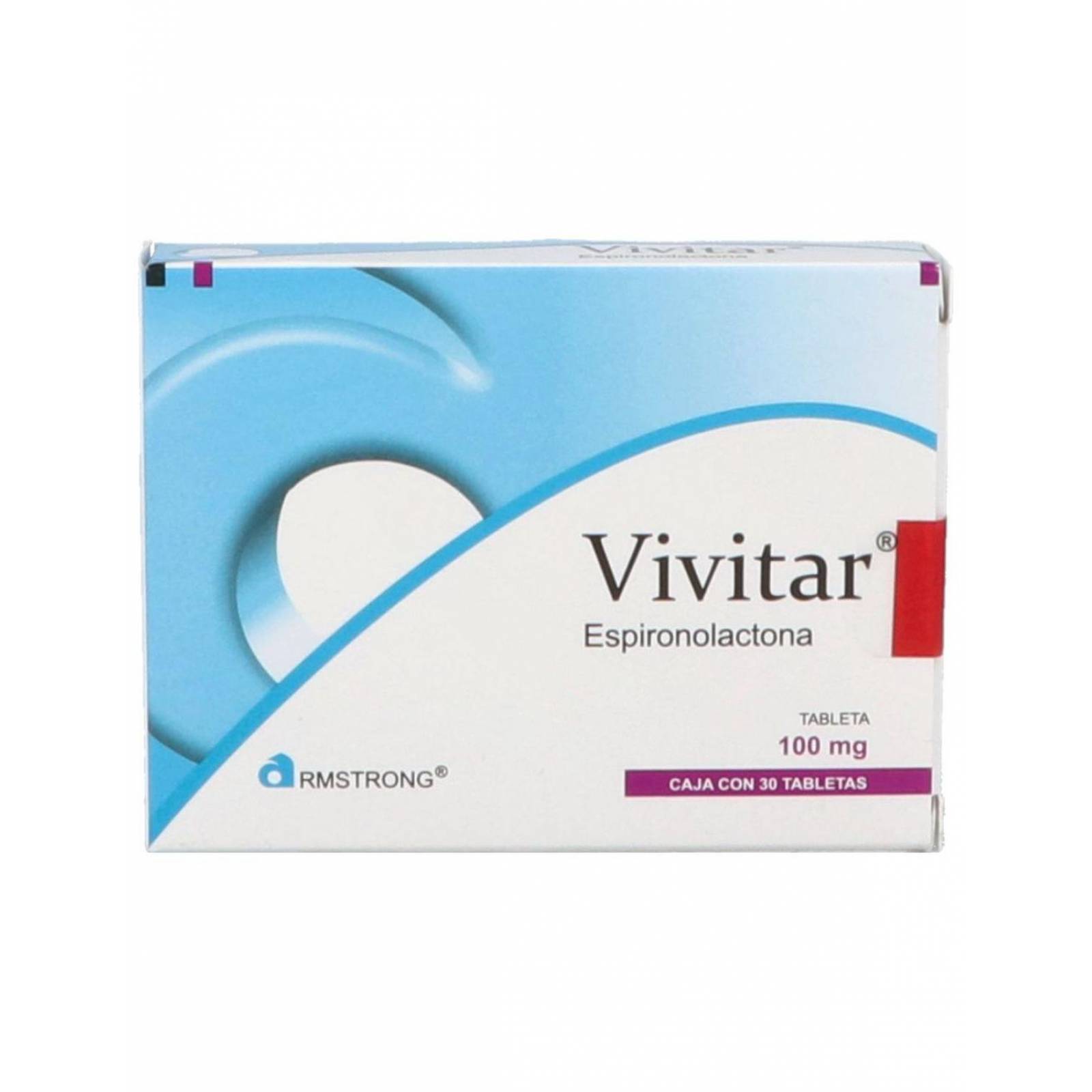 Vivitar 100 mg Caja Con 30 Tabletas 