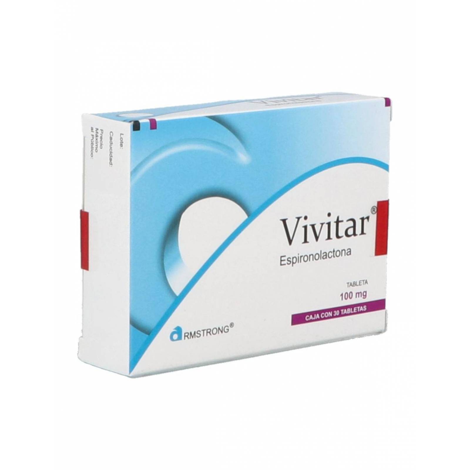 Vivitar 100 mg Caja Con 30 Tabletas 