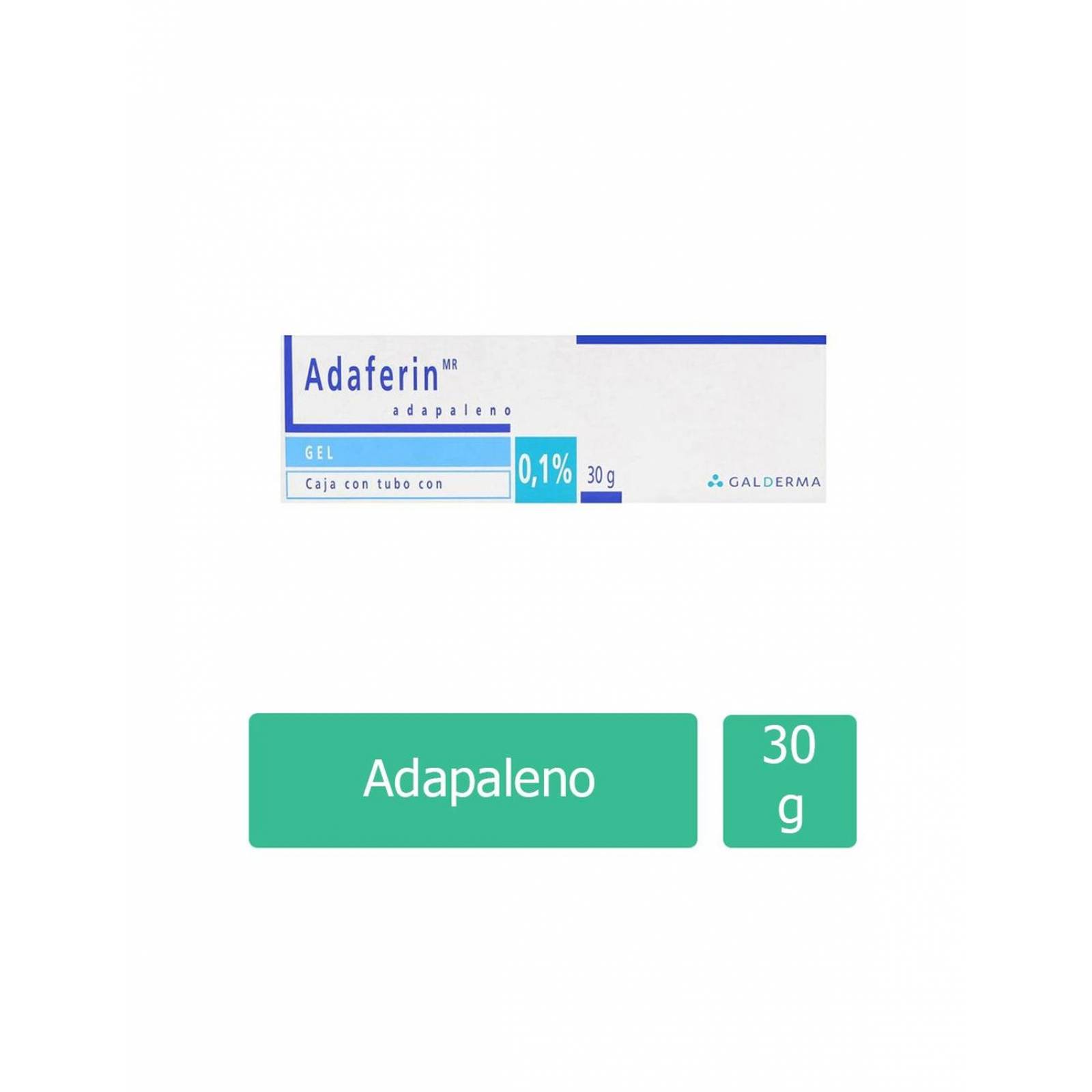 Adaferin Gel 0.1 % Tubo Con 30 g 