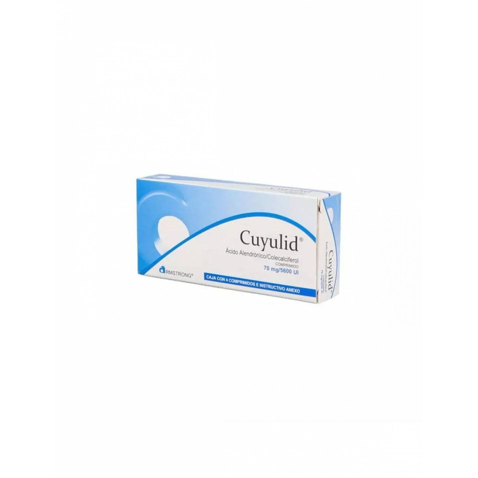 Cuyulid 70mg / 5600UI Caja Con 4 Comprimidos 