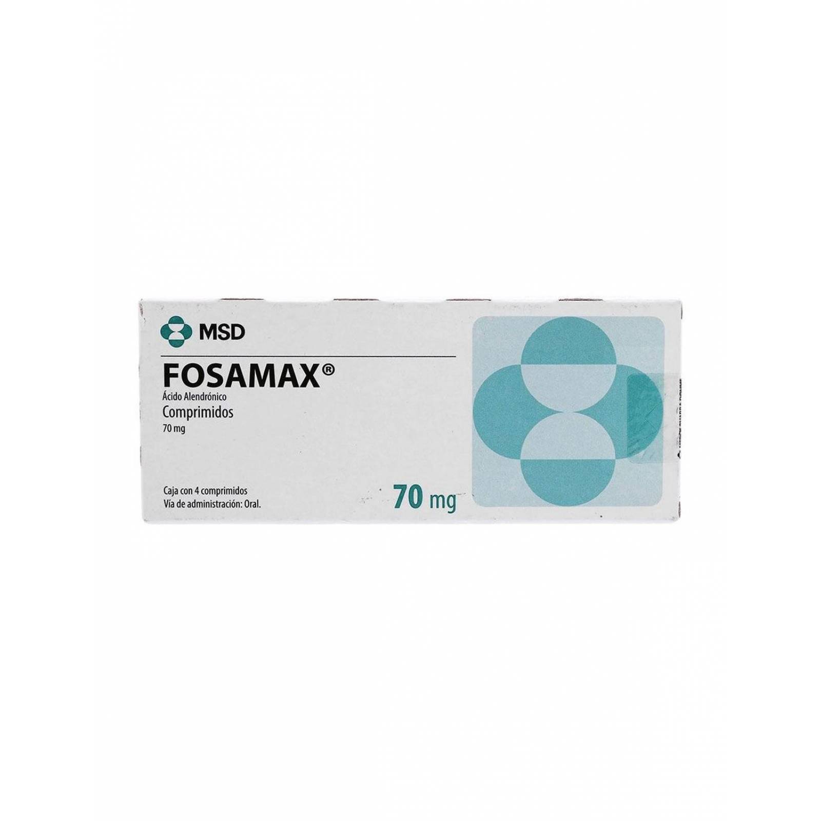 Fosamax 70 mg Caja con 4 comprimidos 