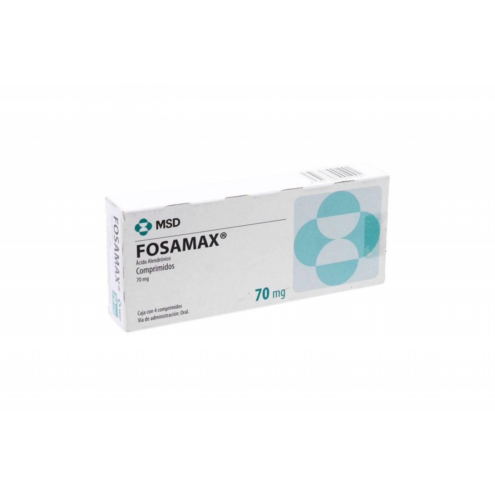 Fosamax 70 mg Caja con 4 comprimidos 
