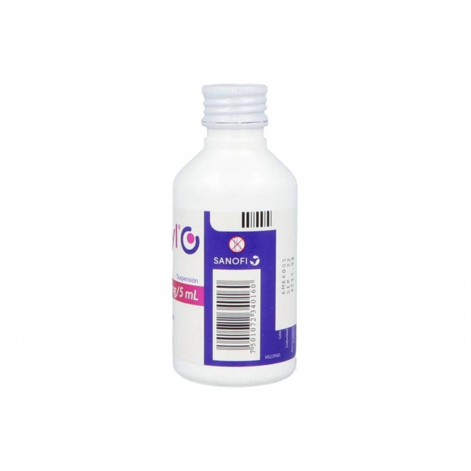 Flagyl Suspensión 250mg/5mL Frasco Con 120mL 