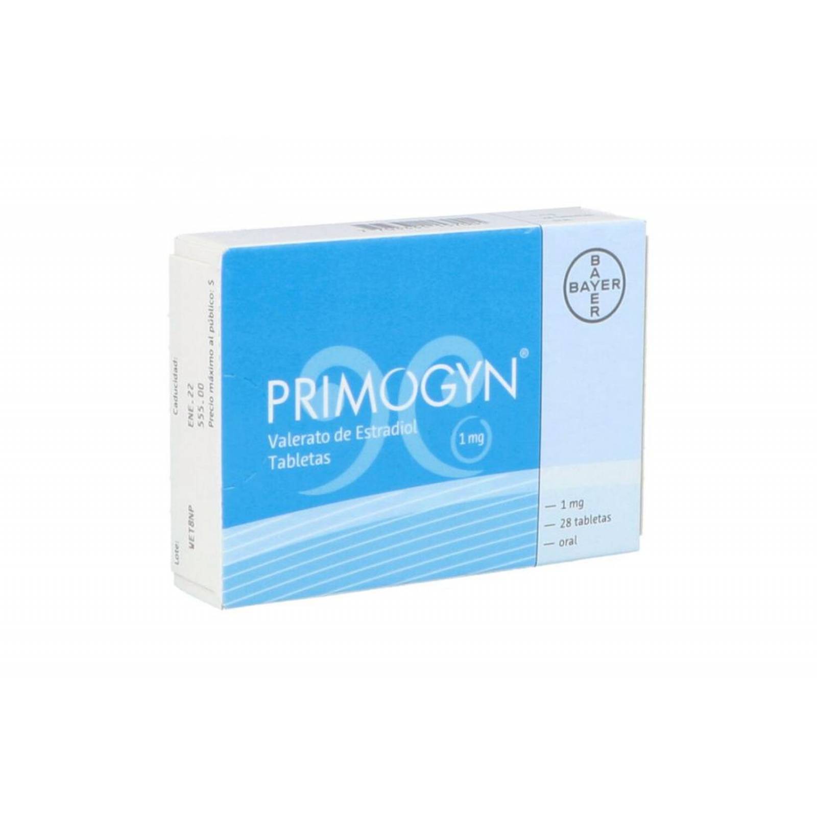 Primogyn 1mg Caja Con 28 Grageas 