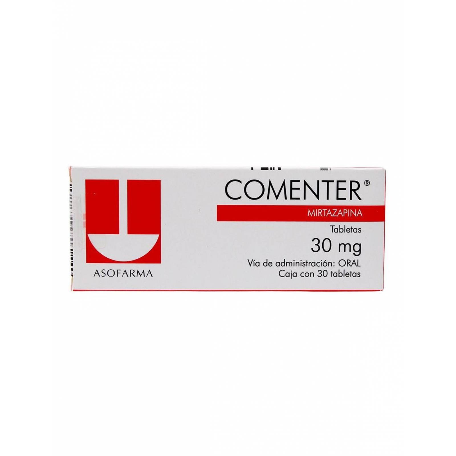 Comenter 30 mg Caja Con 30 Comprimidos 