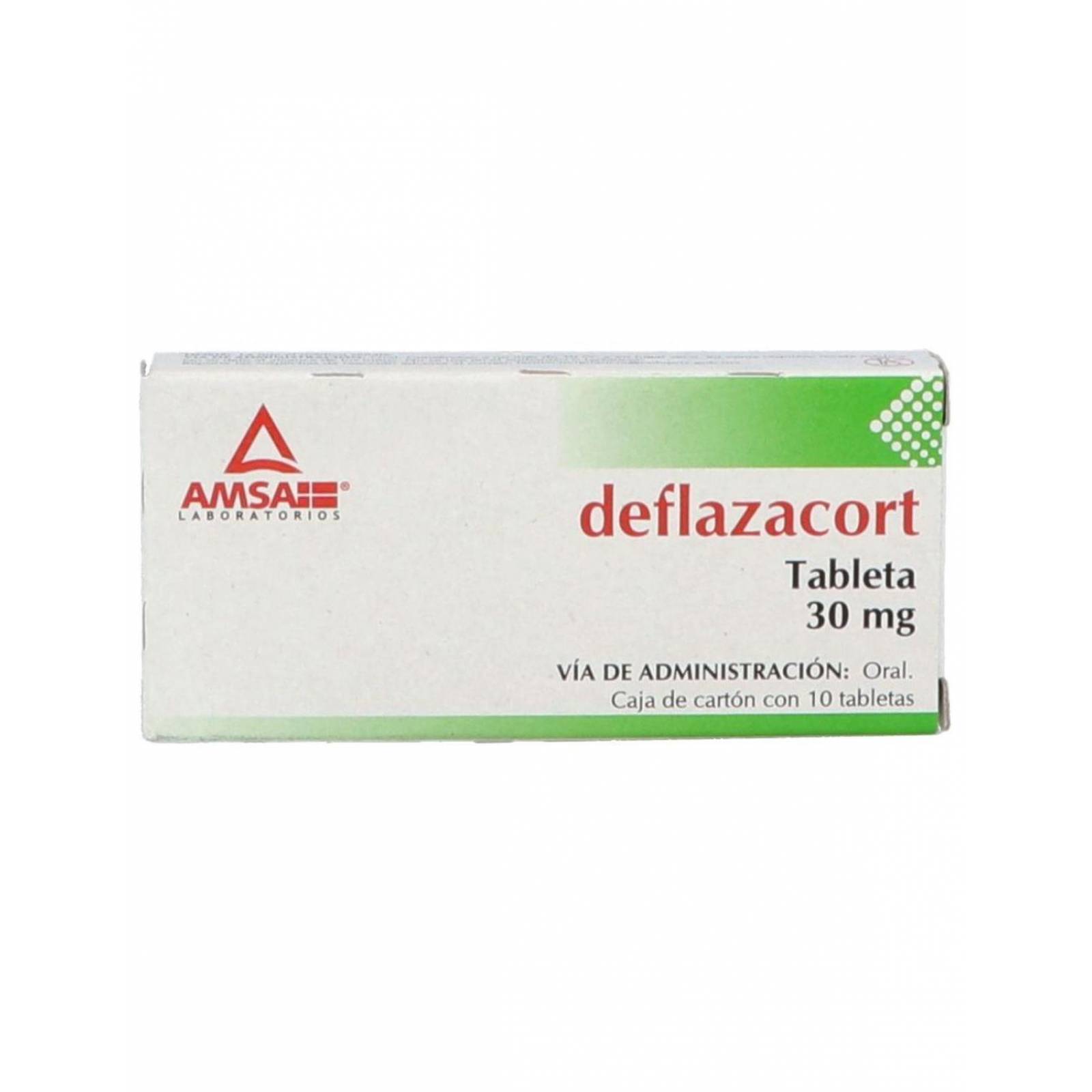 Deflazacort 30 mg Caja Con 10 Tabletas 