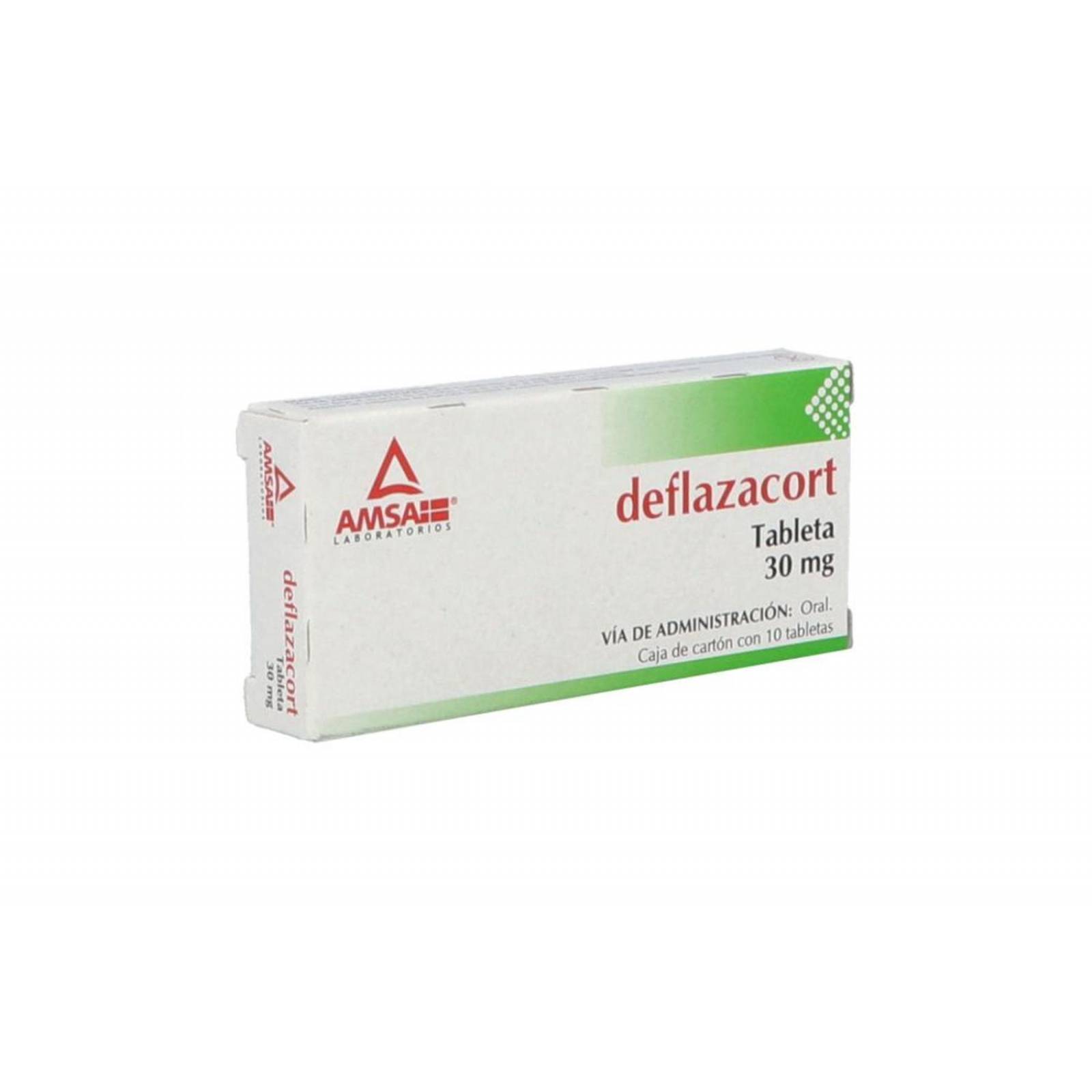 Deflazacort 30 mg Caja Con 10 Tabletas 