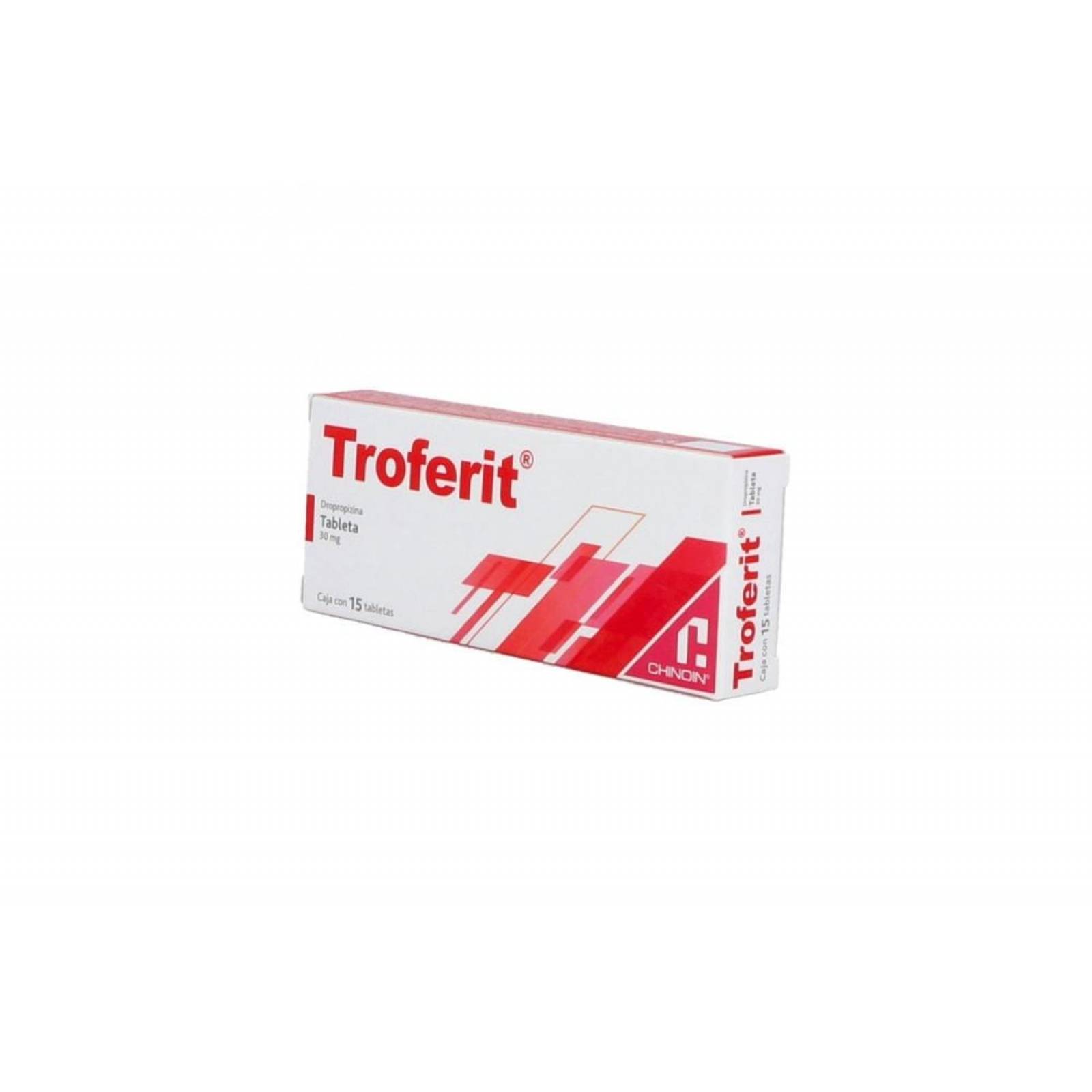 Troferit 30 mg Caja Con 15 Tabletas 