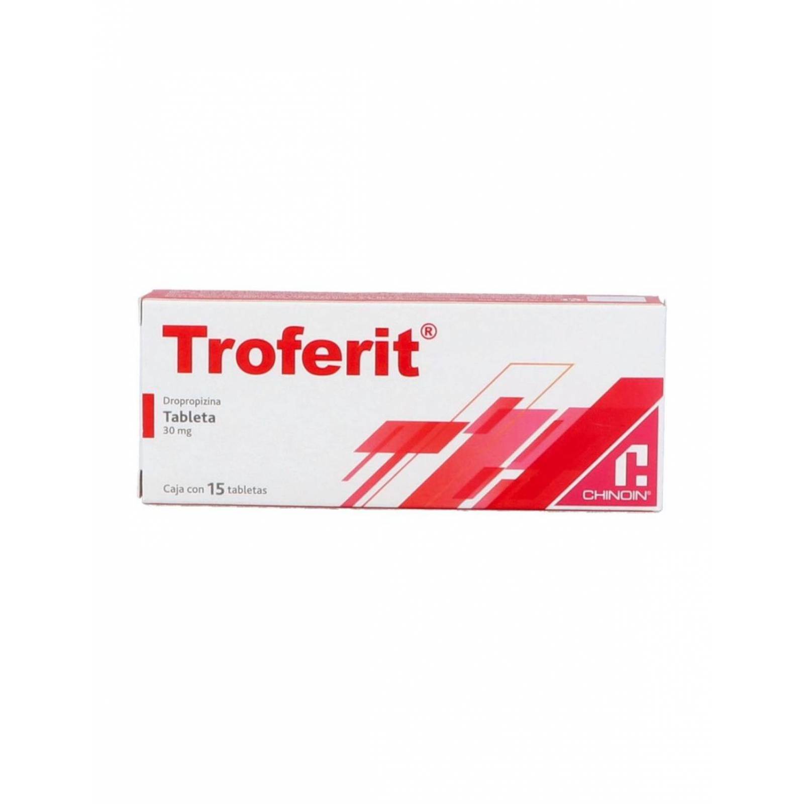 Troferit 30 mg Caja Con 15 Tabletas 